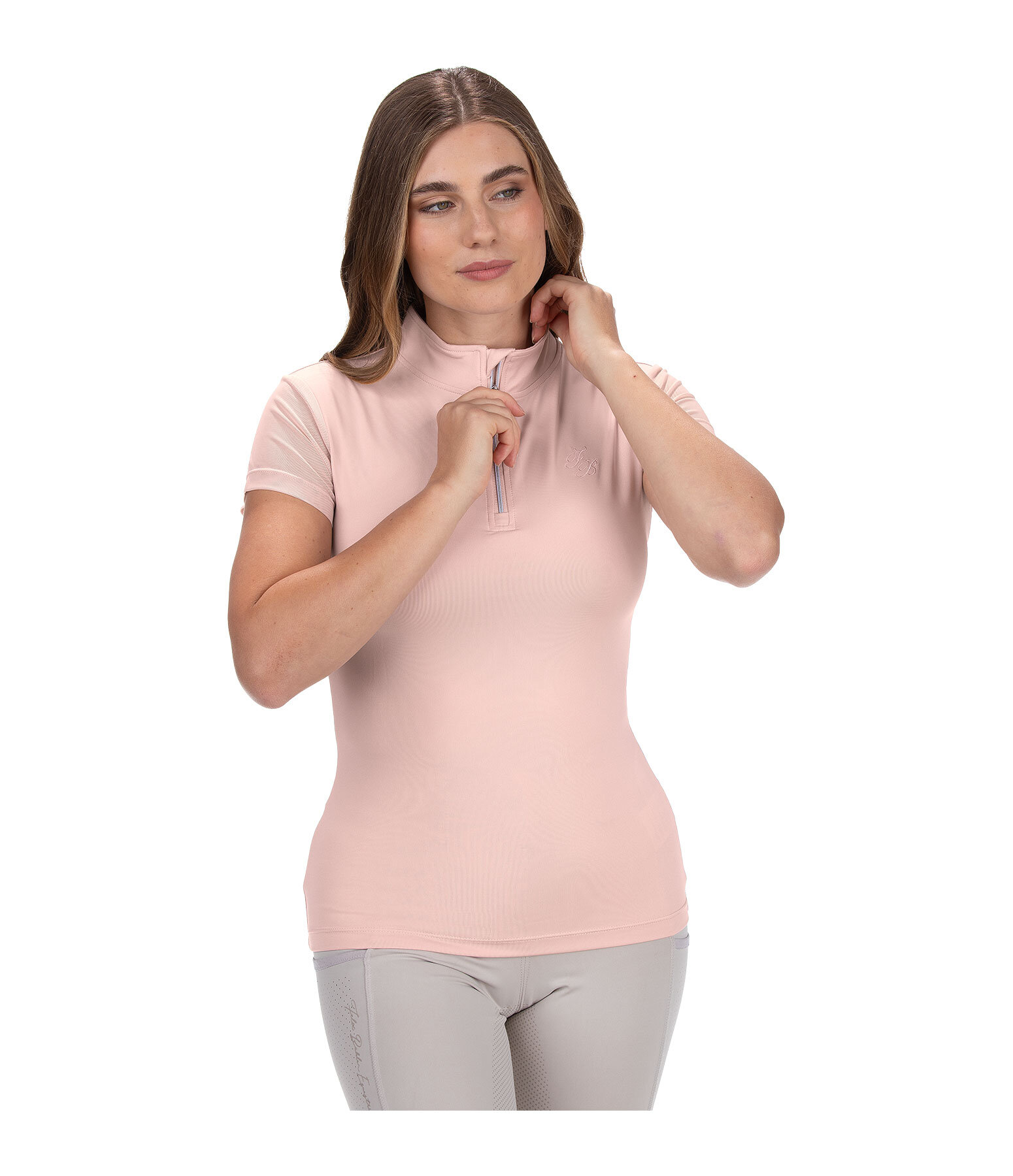 Mesh-Kurzarmshirt Breezy