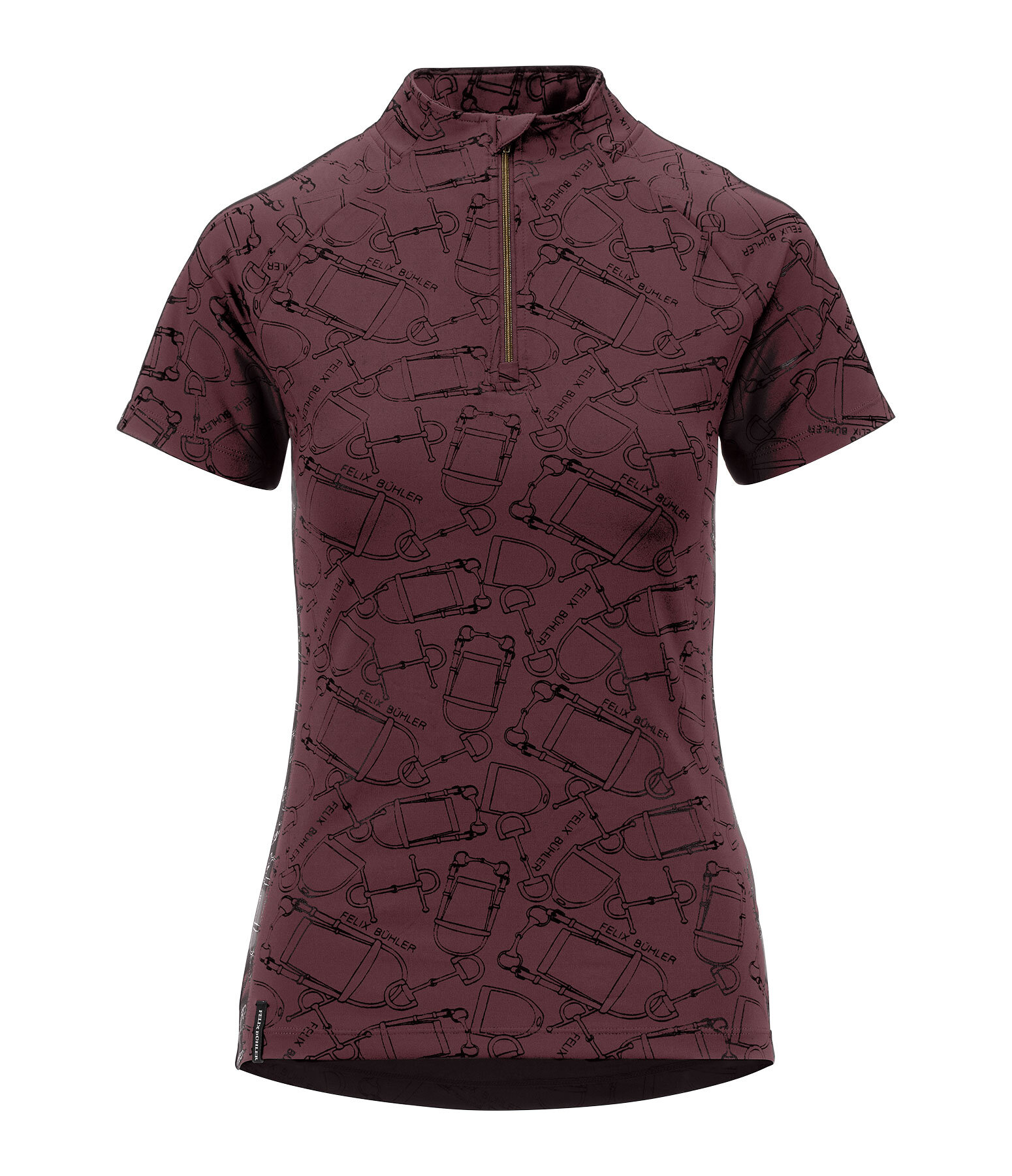 Zip-Funktionsshirt Amber