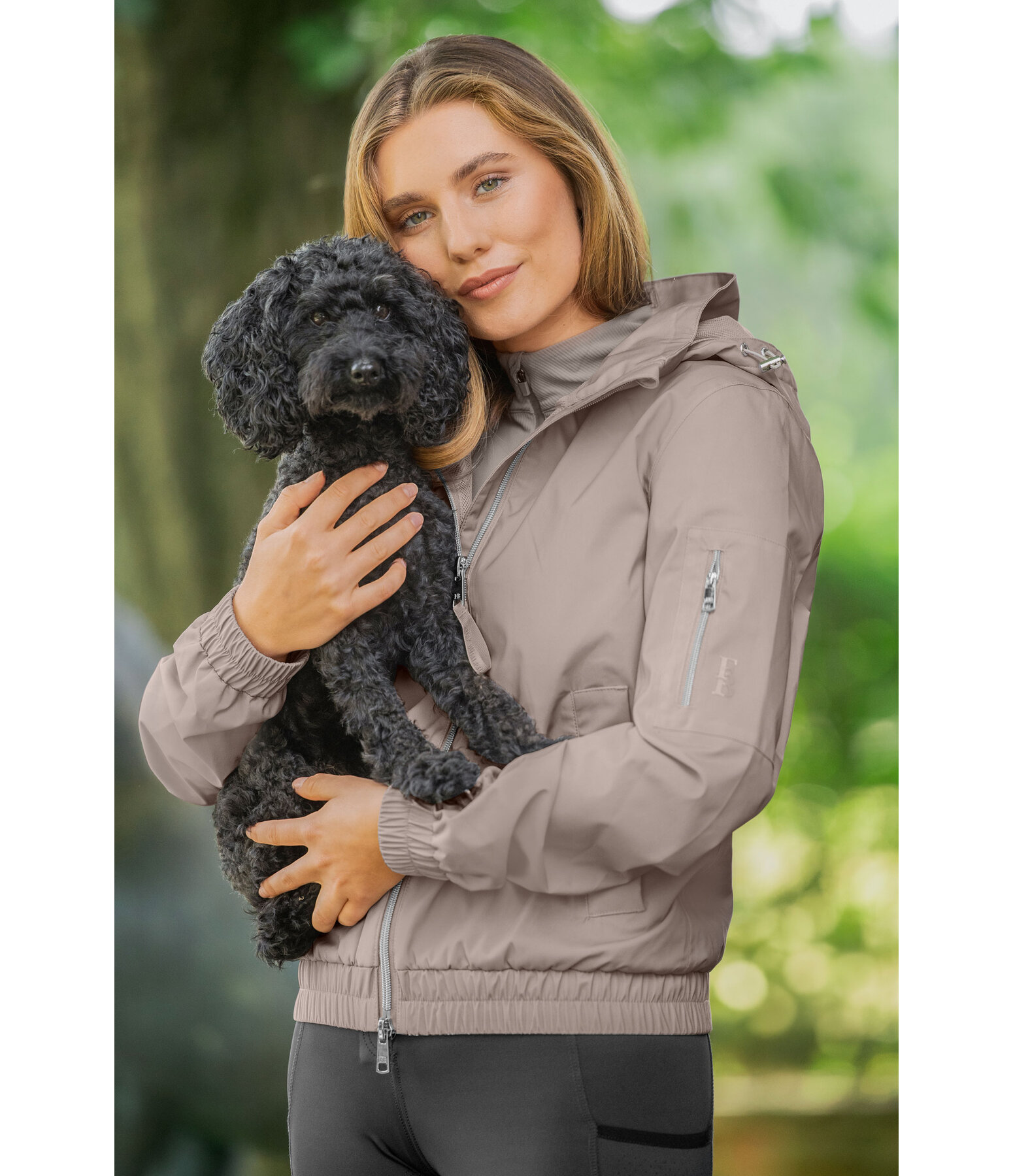 Kapuzen-Funktions-Blouson Nila