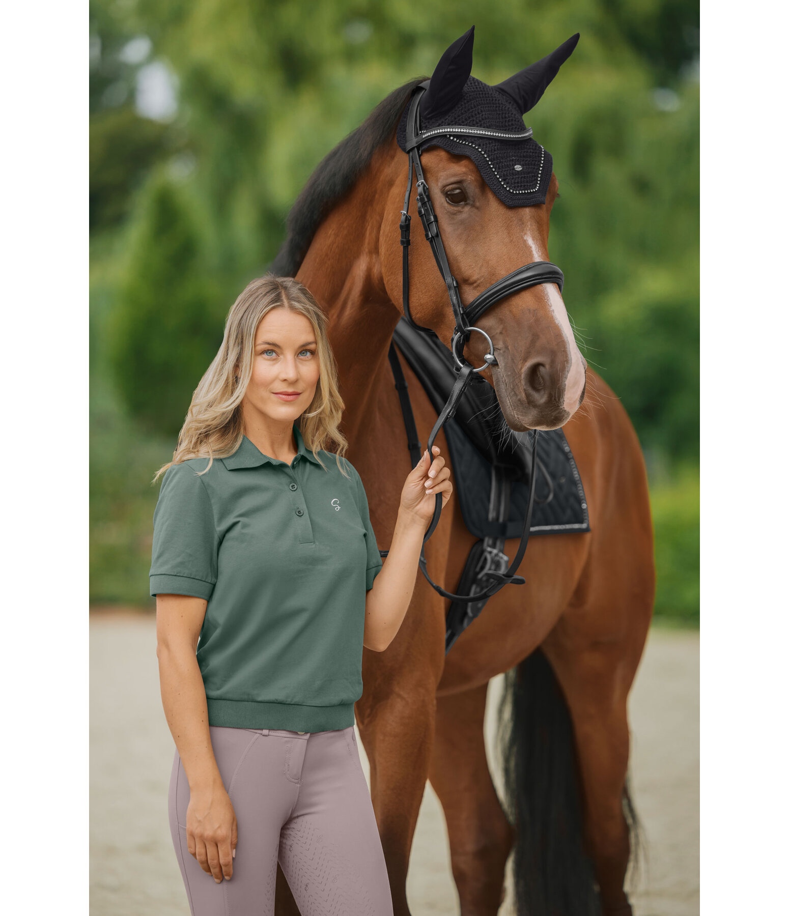 Funktions-Poloshirt Lilja