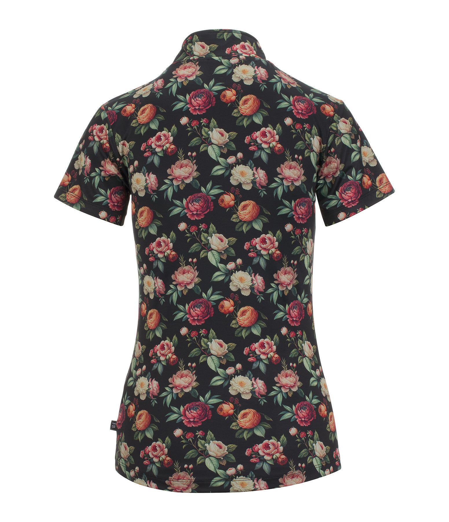 Zip-Funktionsshirt Fleur