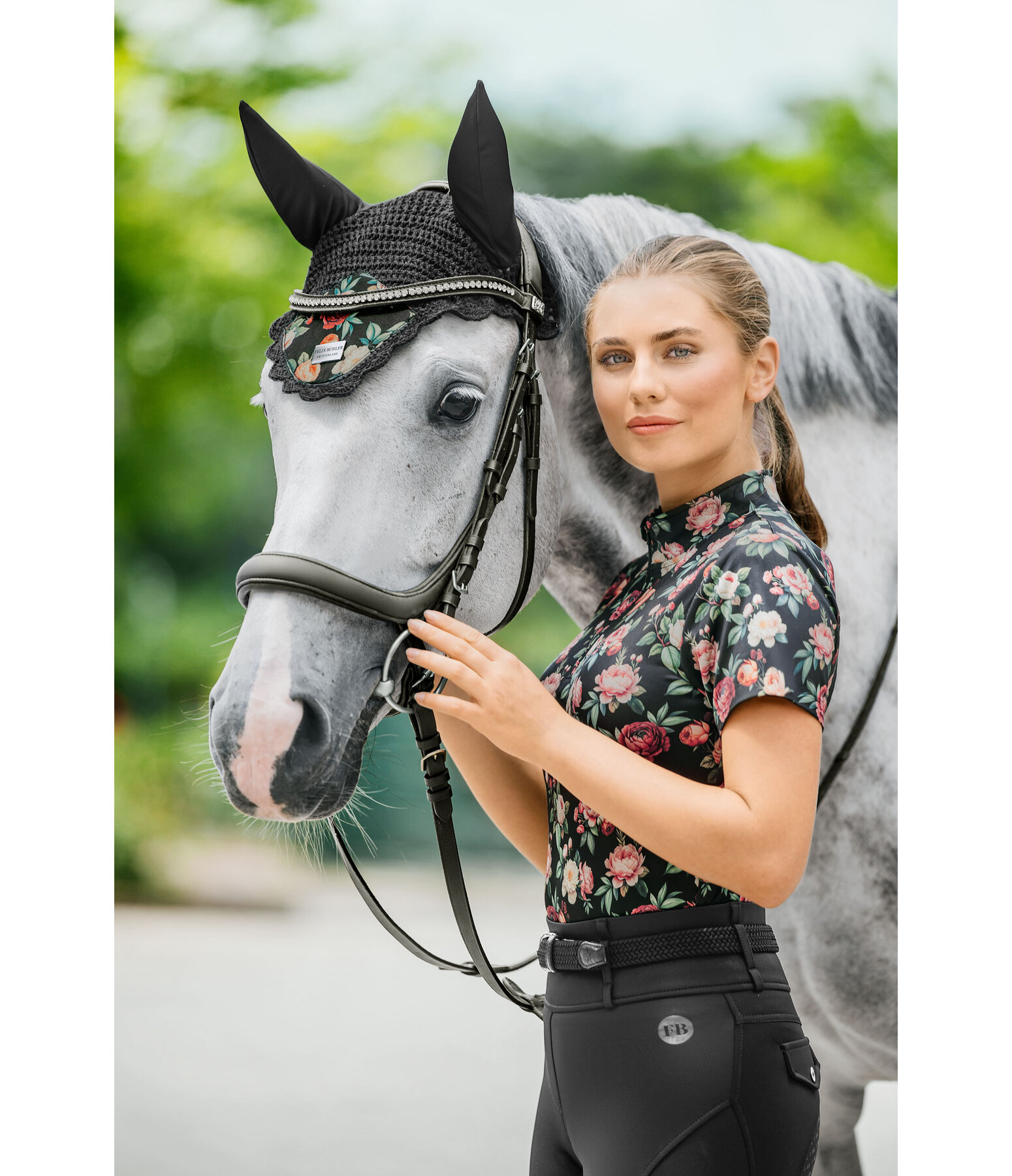 Zip-Funktionsshirt Fleur