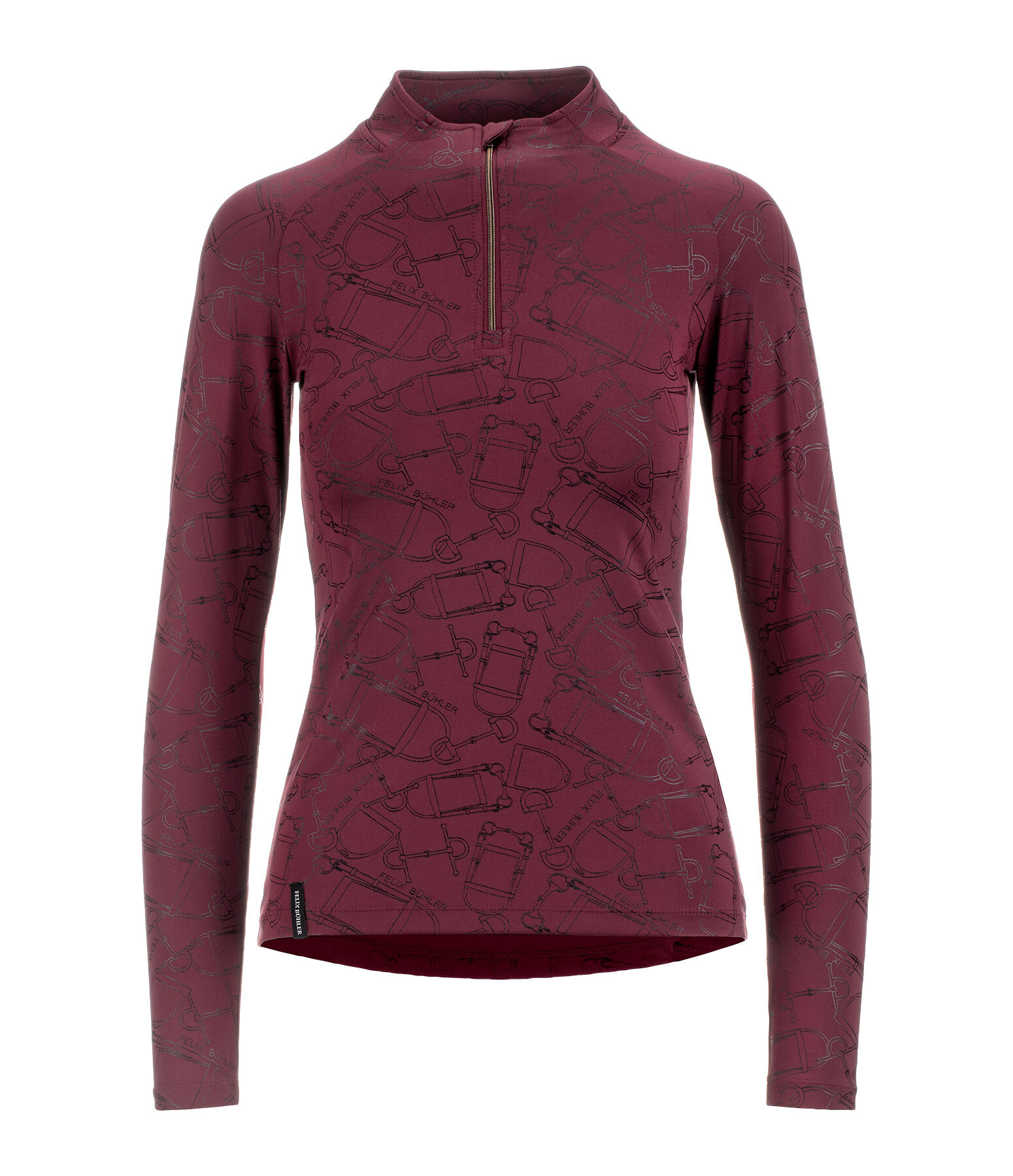 Zip-Funktionsshirt Julia
