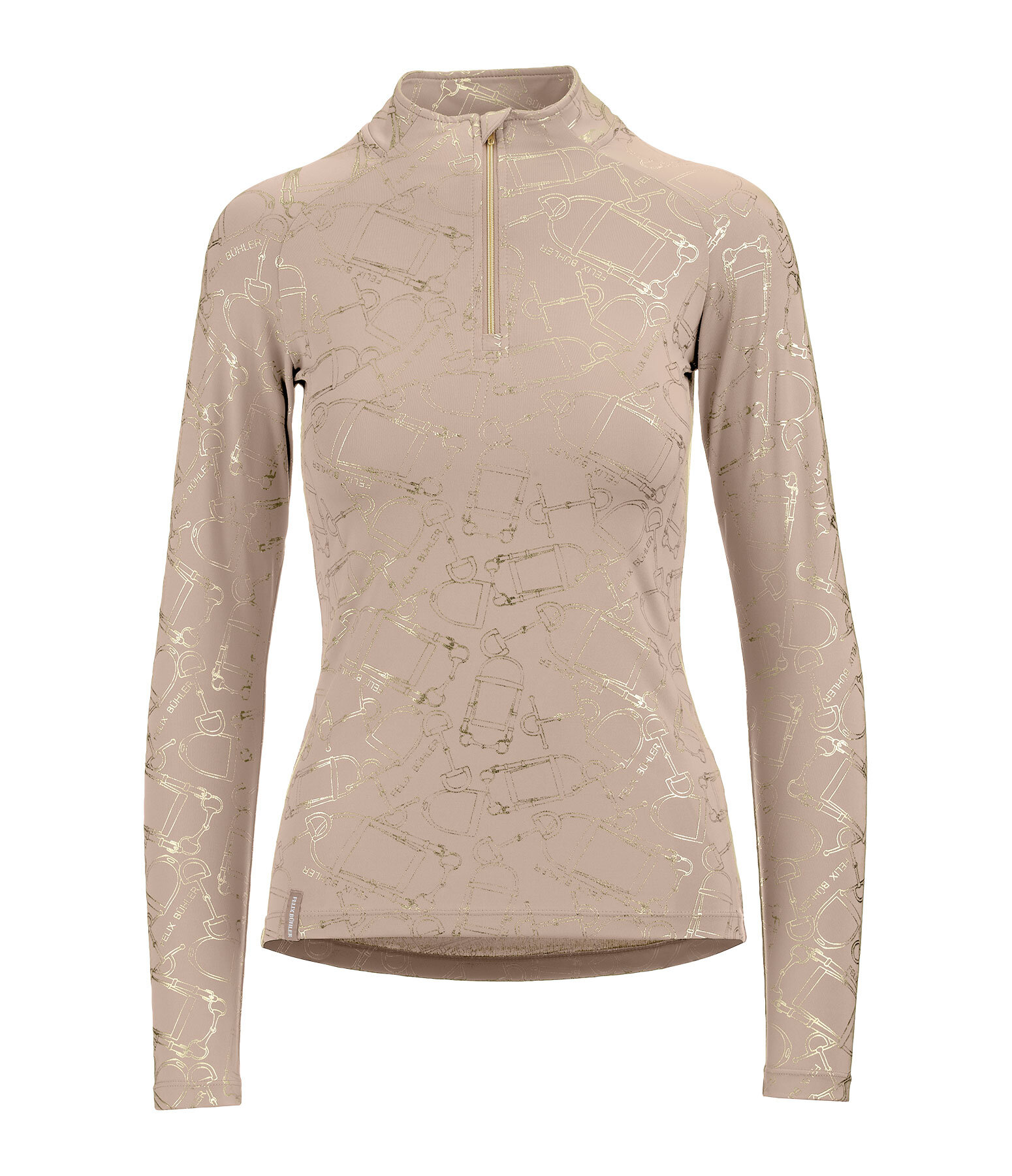 Zip-Funktionsshirt Julia