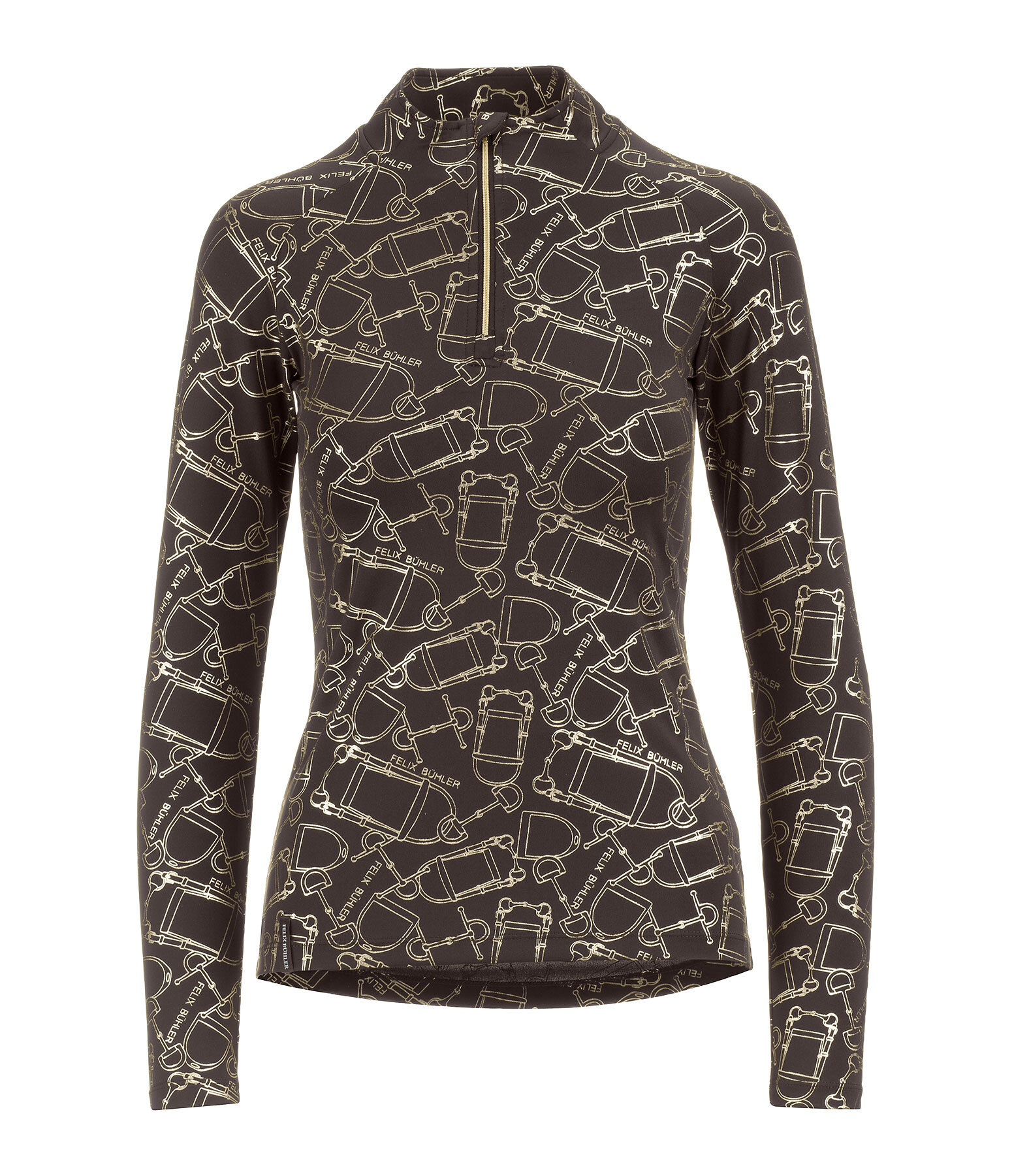 Zip-Funktionsshirt Julia