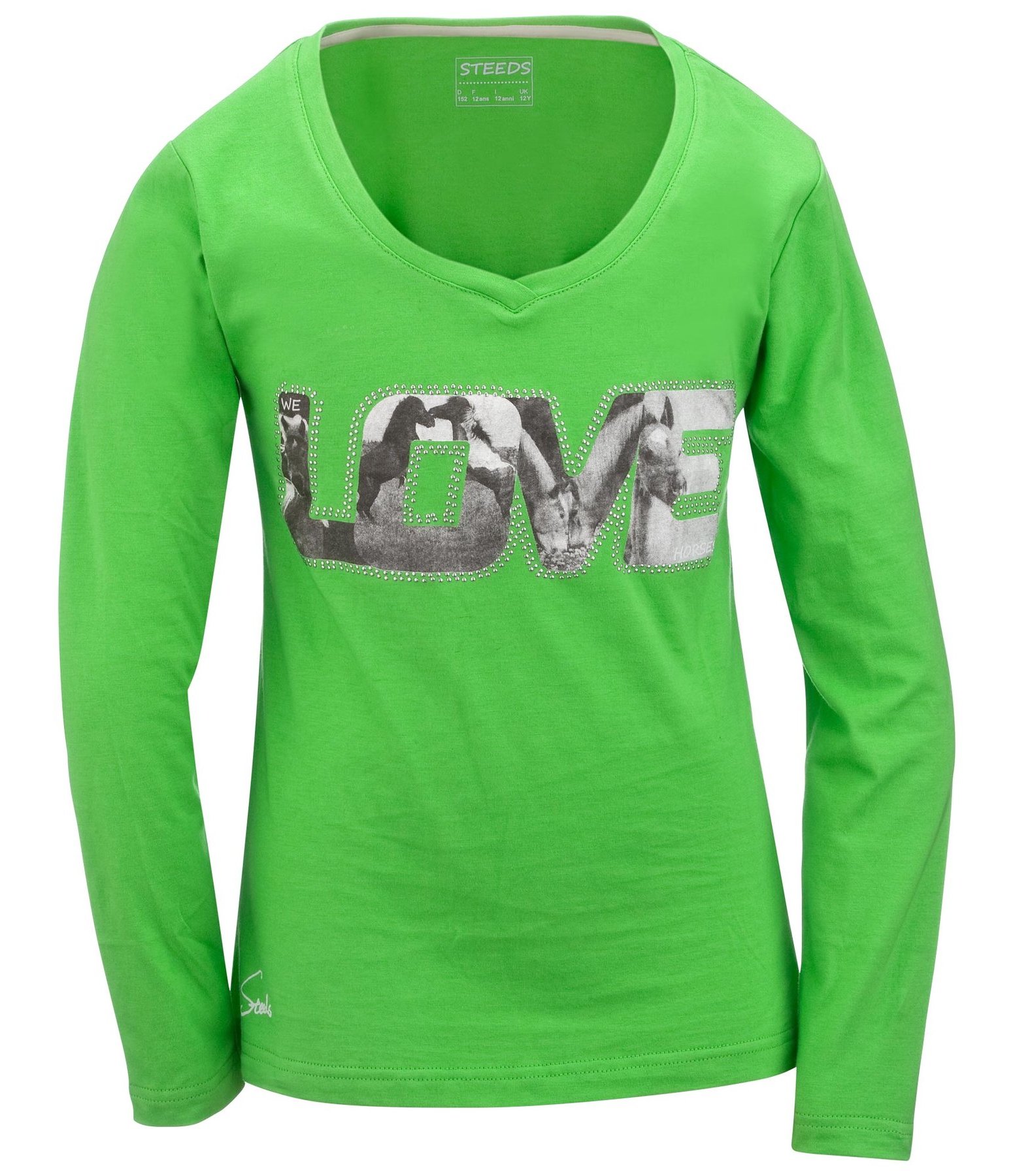 Kinder-Langarmshirt Love