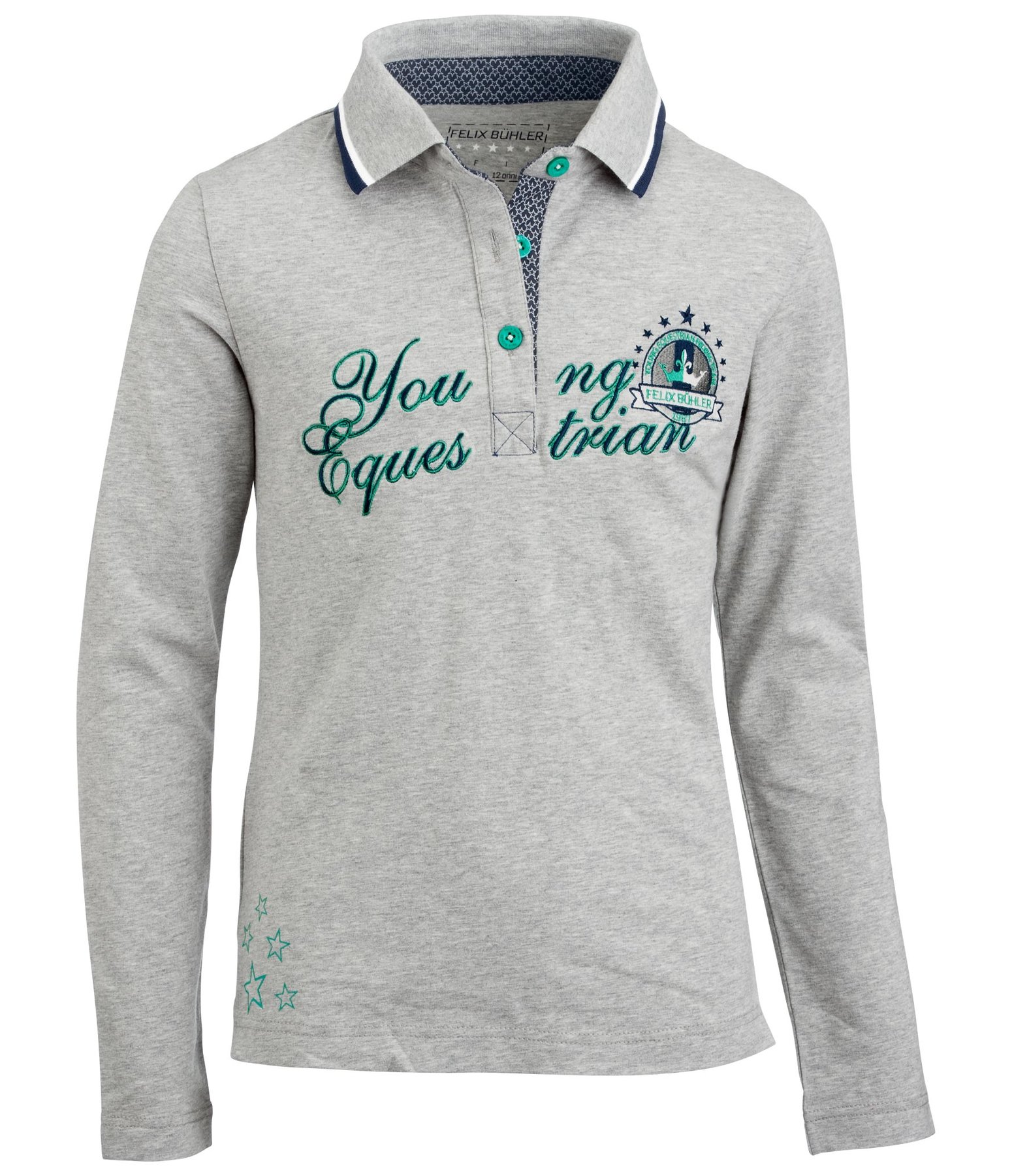 Kinder-Langarmpoloshirt Marta