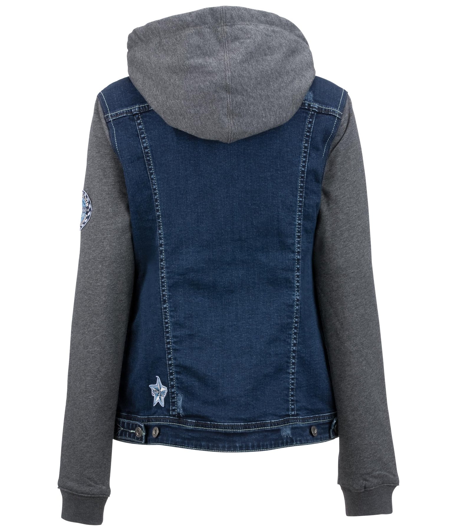 Kinder-Jeans-Sweatjacke Noa
