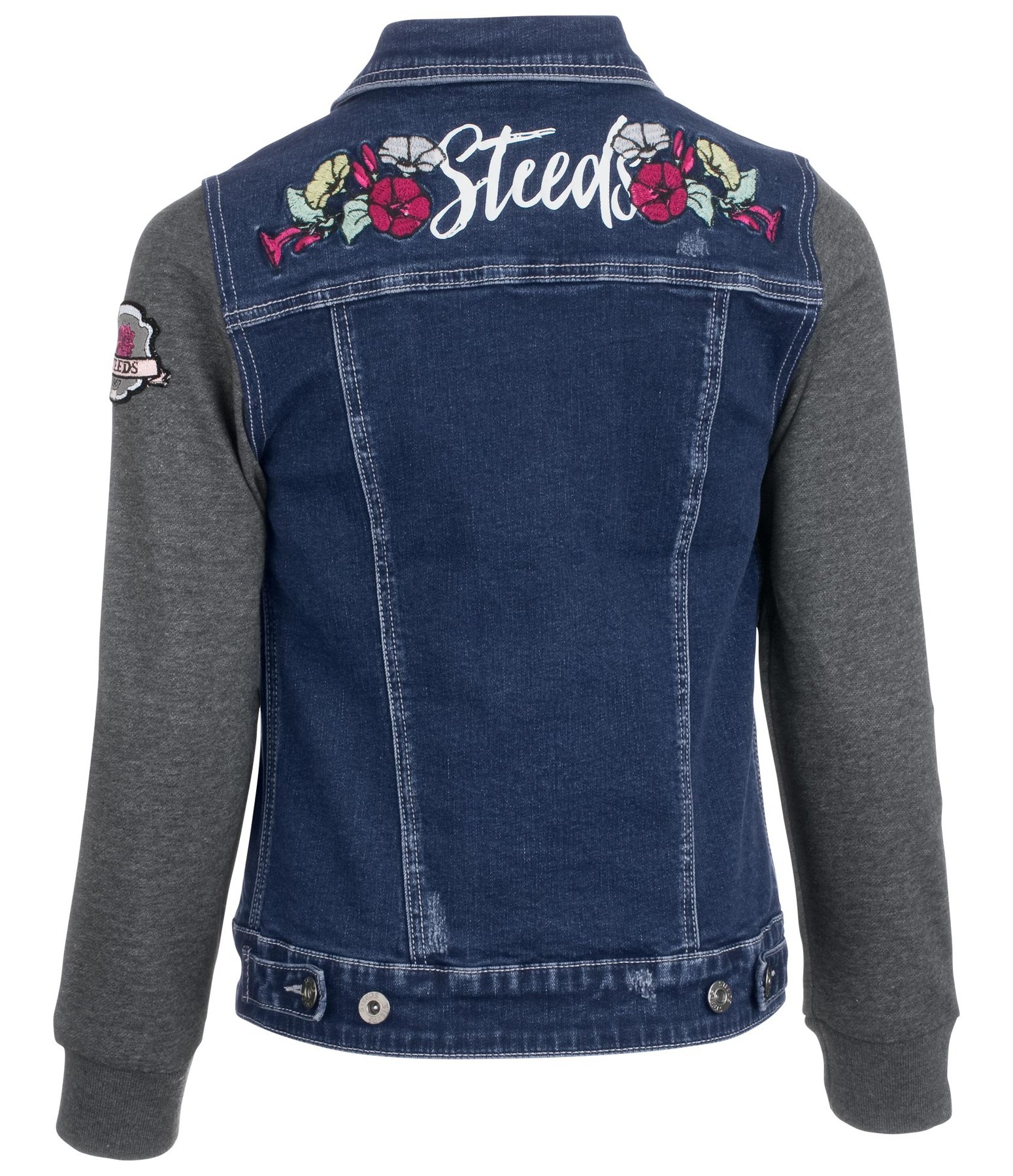 Kinder-Jeans-Sweatjacke Katniss