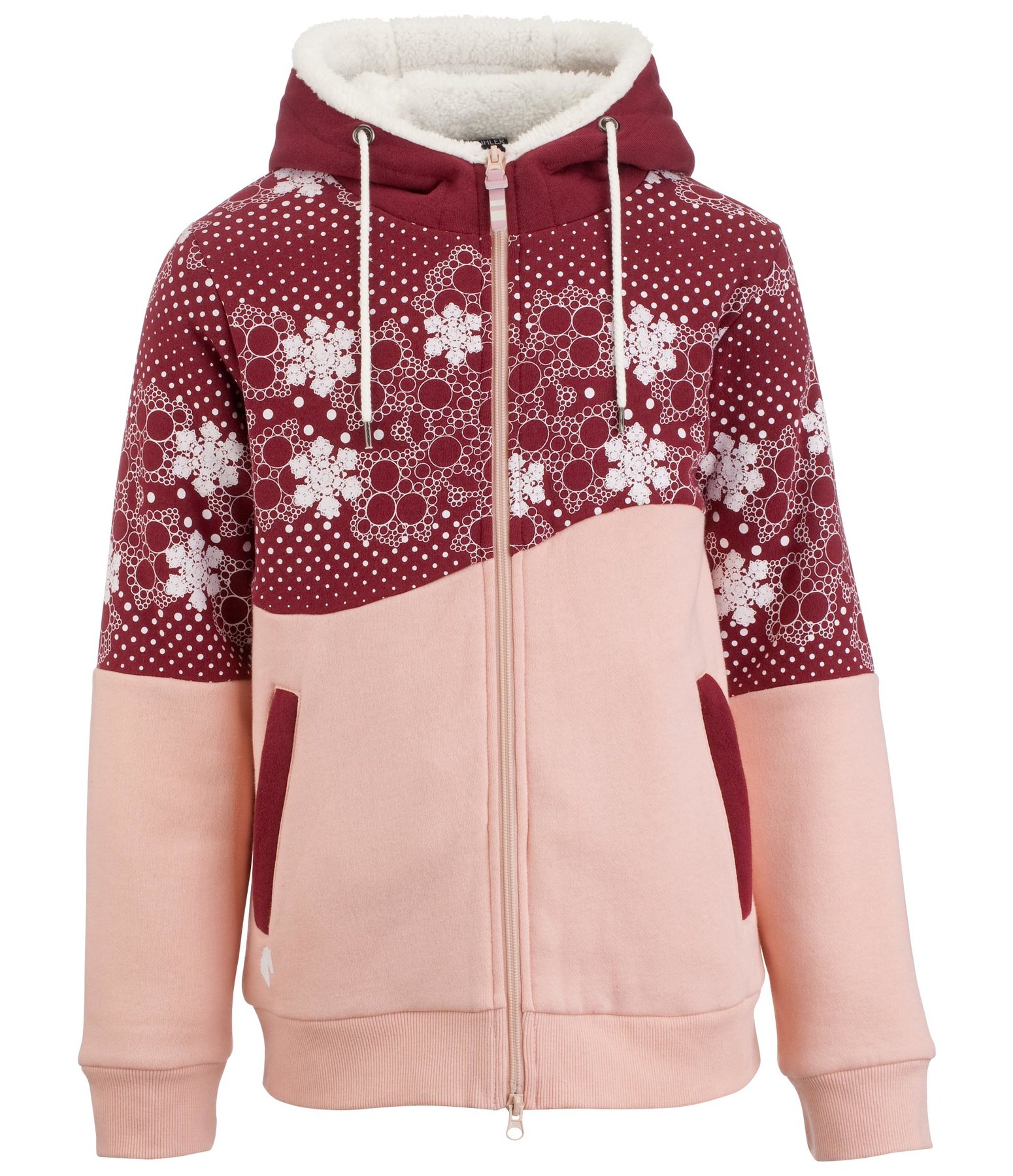 Kinder-Teddy-Sweatjacke Abby