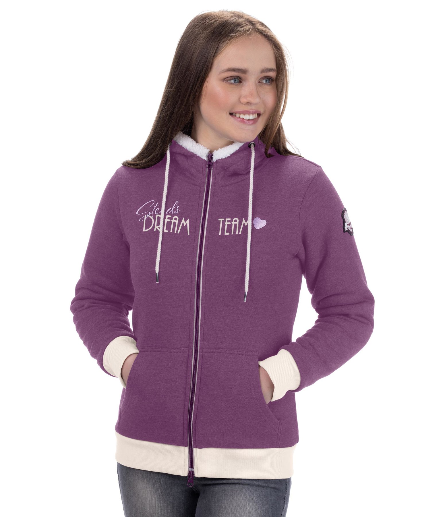 Kinder-Teddysweatjacke Namika