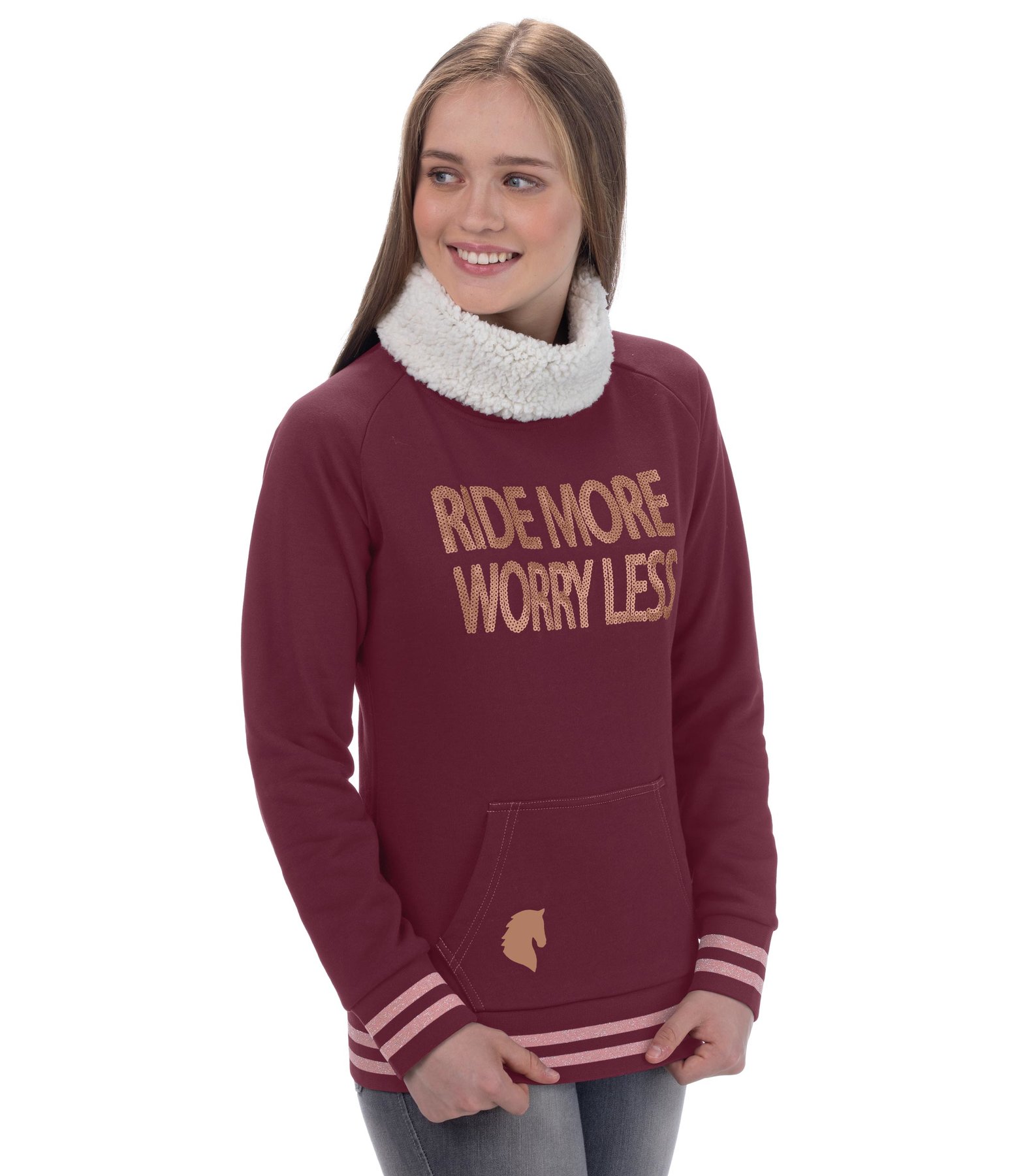 Kinder-Teddy-Sweatpullover Marina