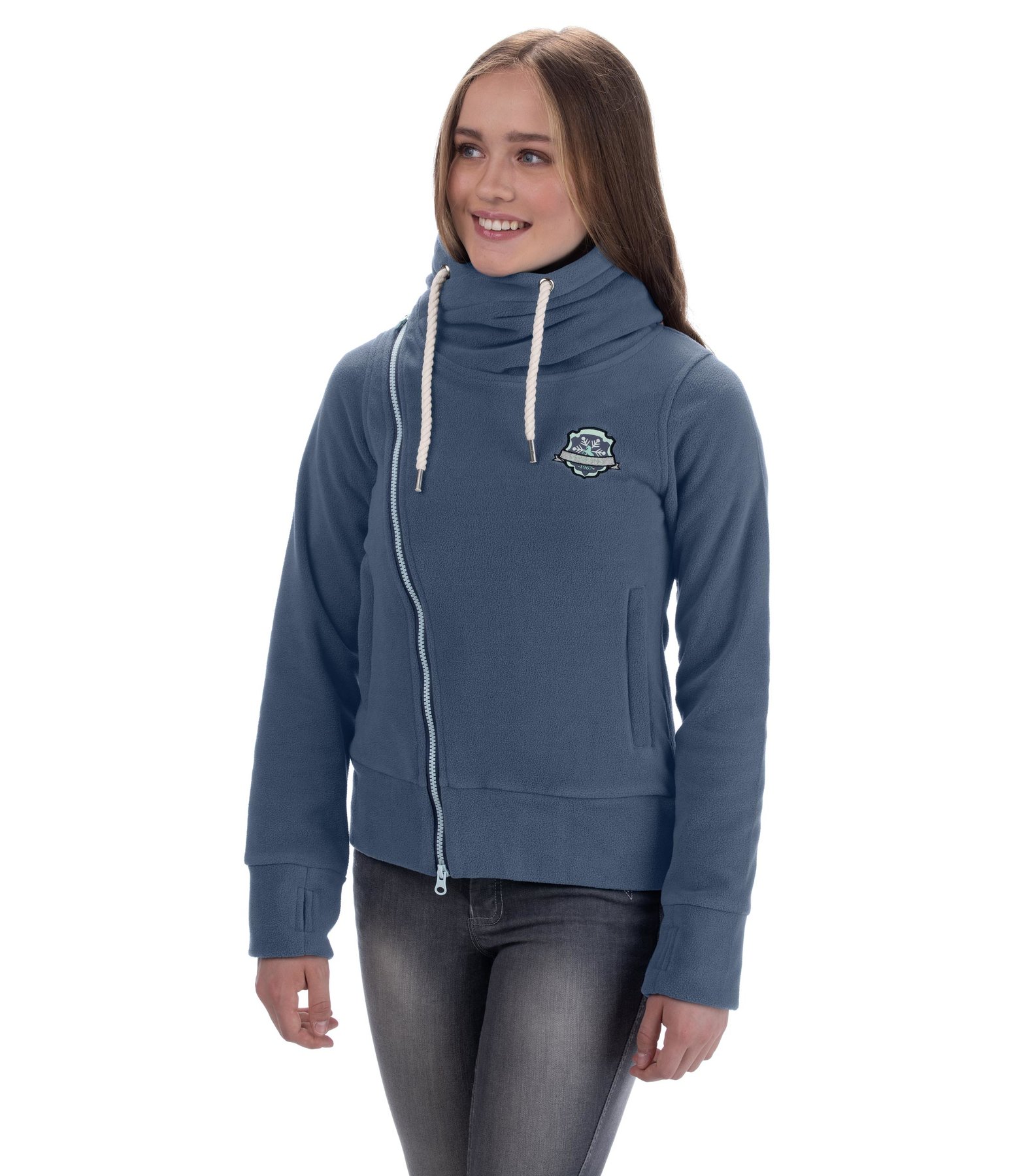Kinder-Kapuzen-Fleecejacke Charlie
