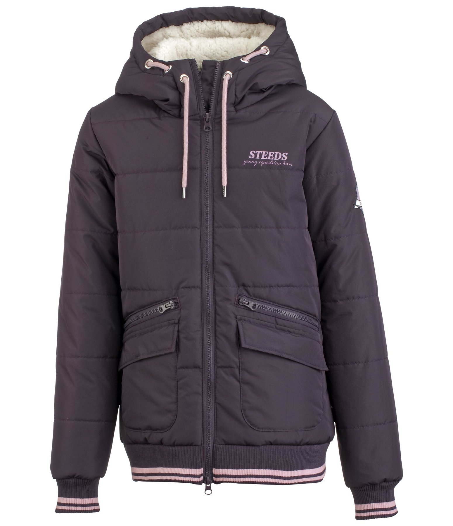Kinder-Kapuzen-Reitblouson Erin
