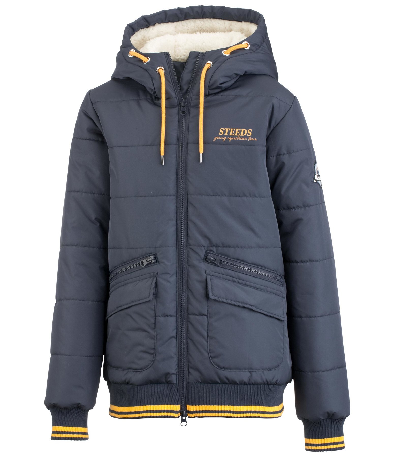 Kinder-Kapuzen-Reitblouson Erin