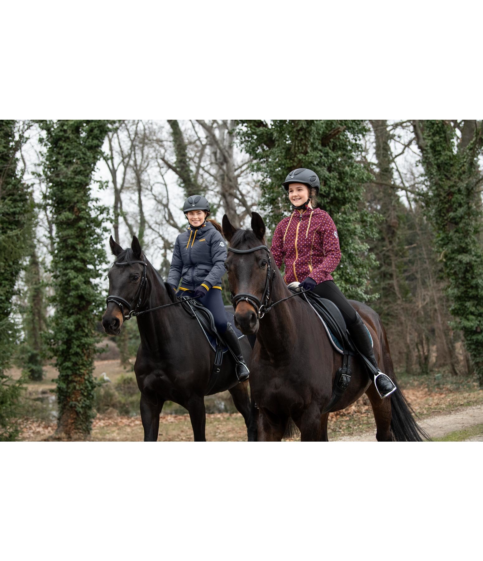 Kinder-Kapuzen-Reitblouson Erin