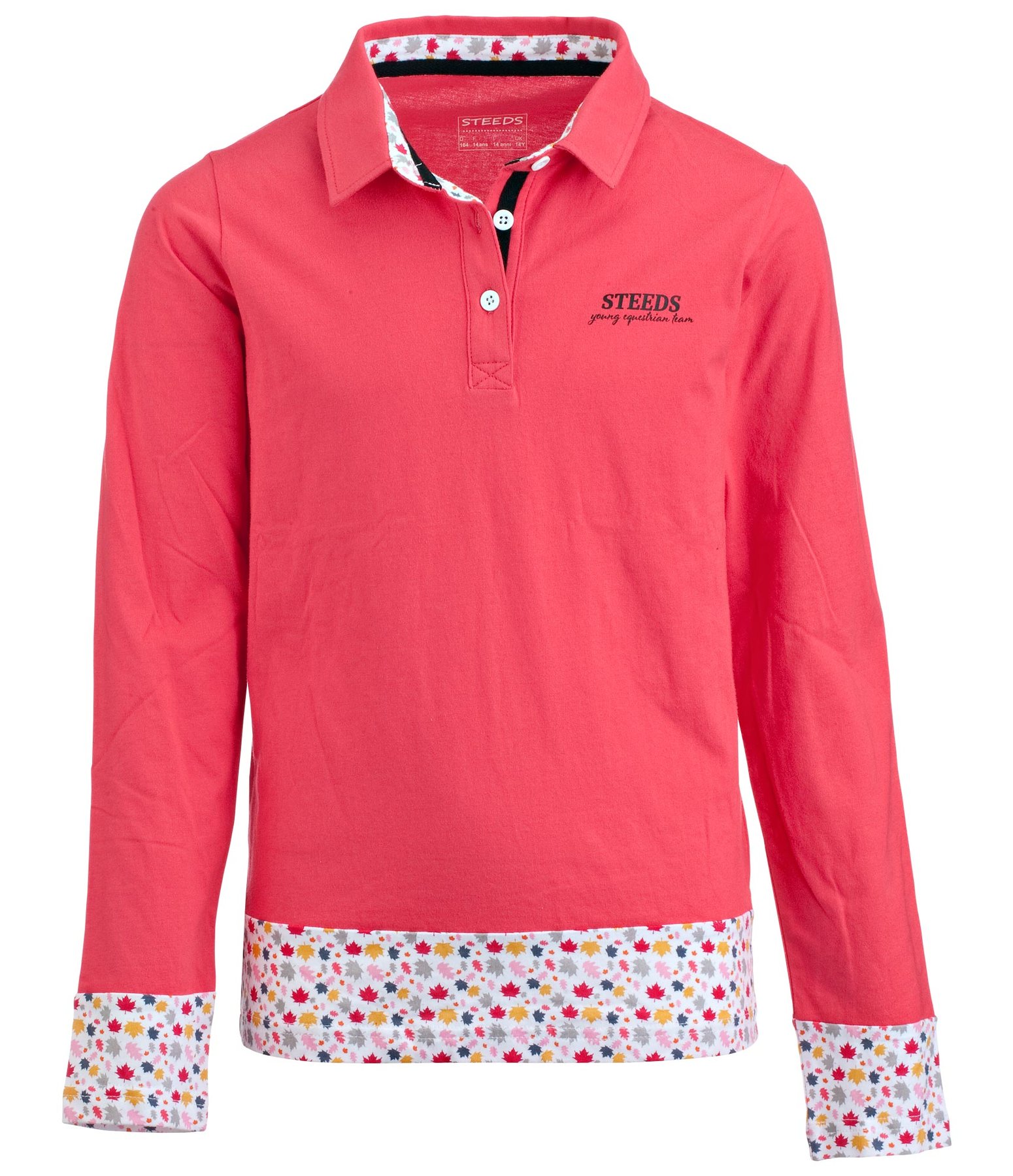 Kinder-Langarm-Poloshirt Sue