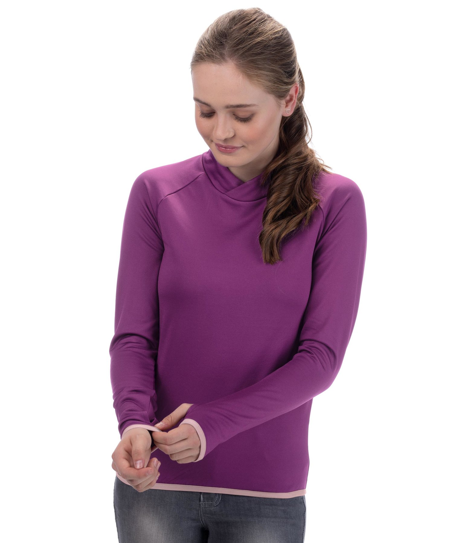 Kinder-Langarm-Funktionsshirt Tia