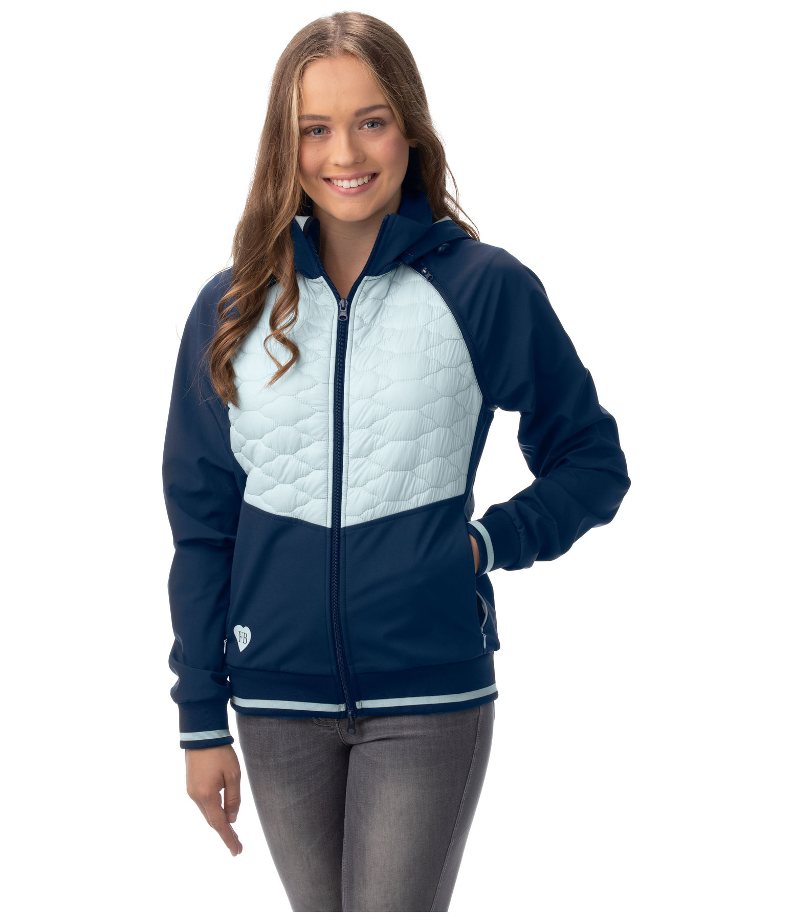 Kinder 2 in 1 Softshelljacke Maila
