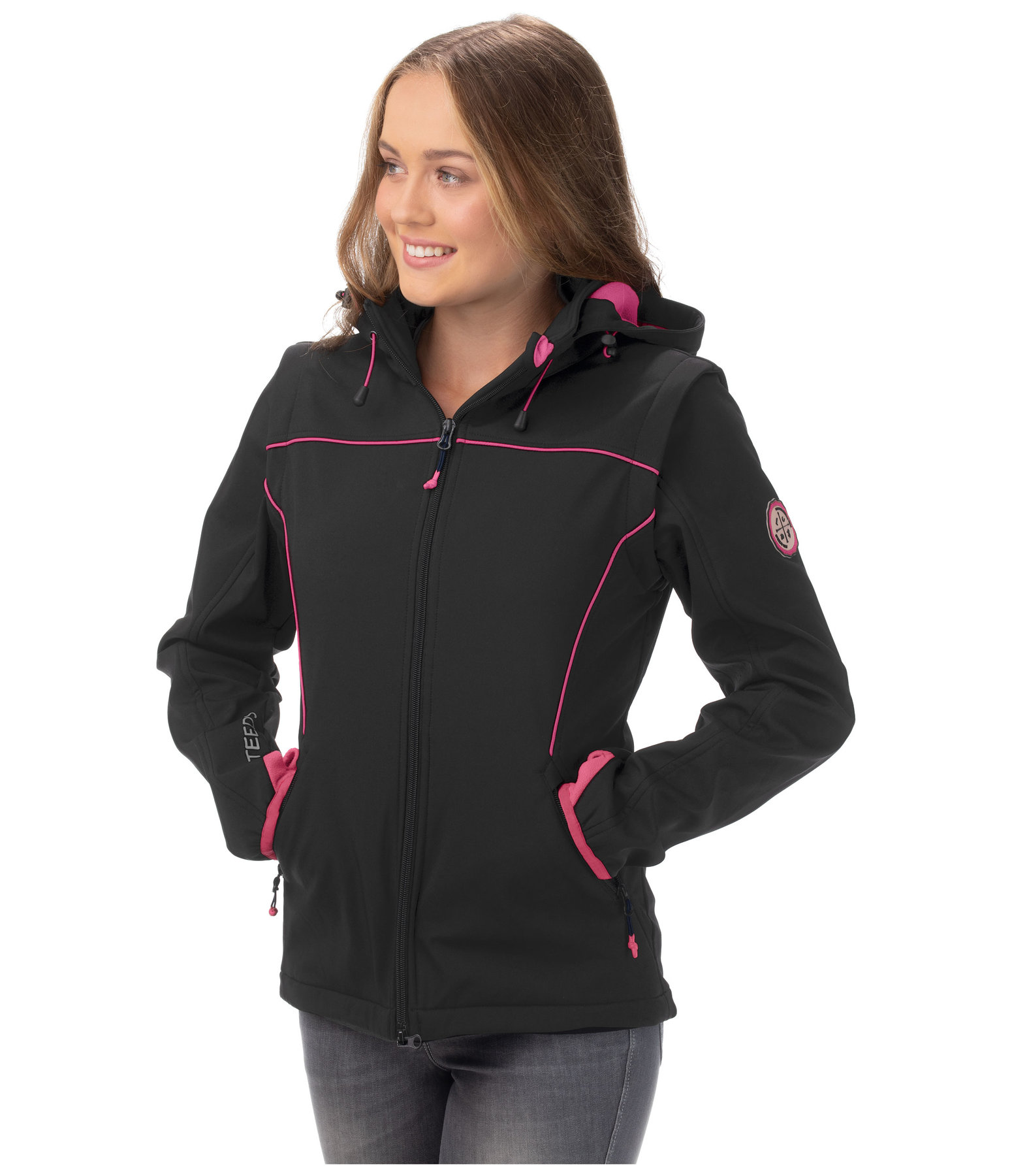 Kinder 2 in 1 Softshelljacke Liane