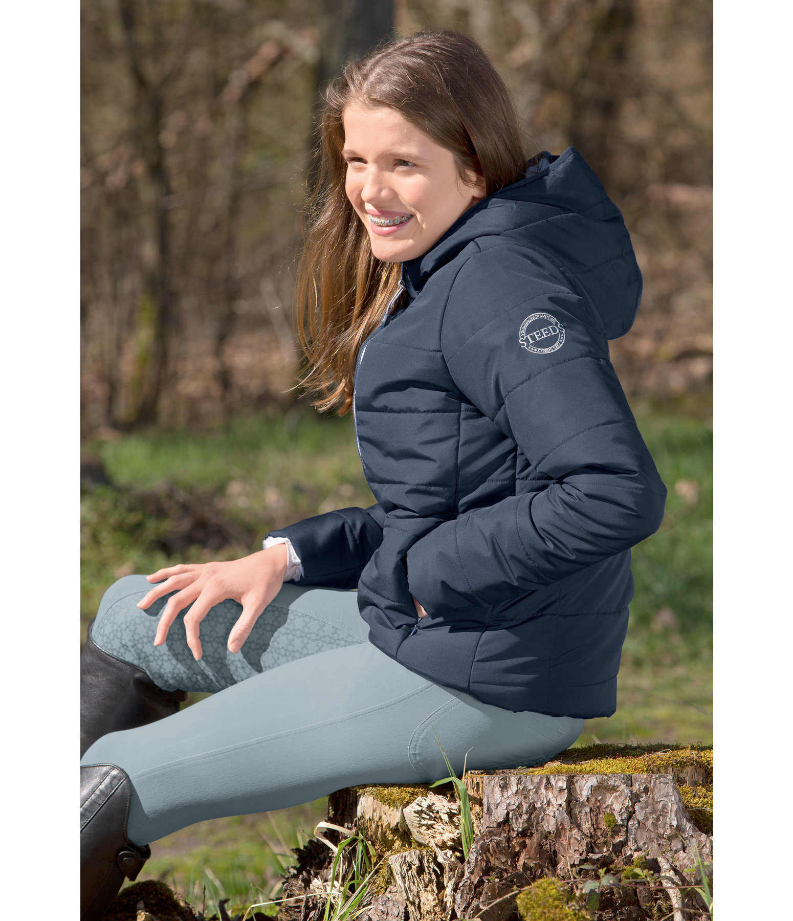 Kinder-Wende-Reitjacke Eve II