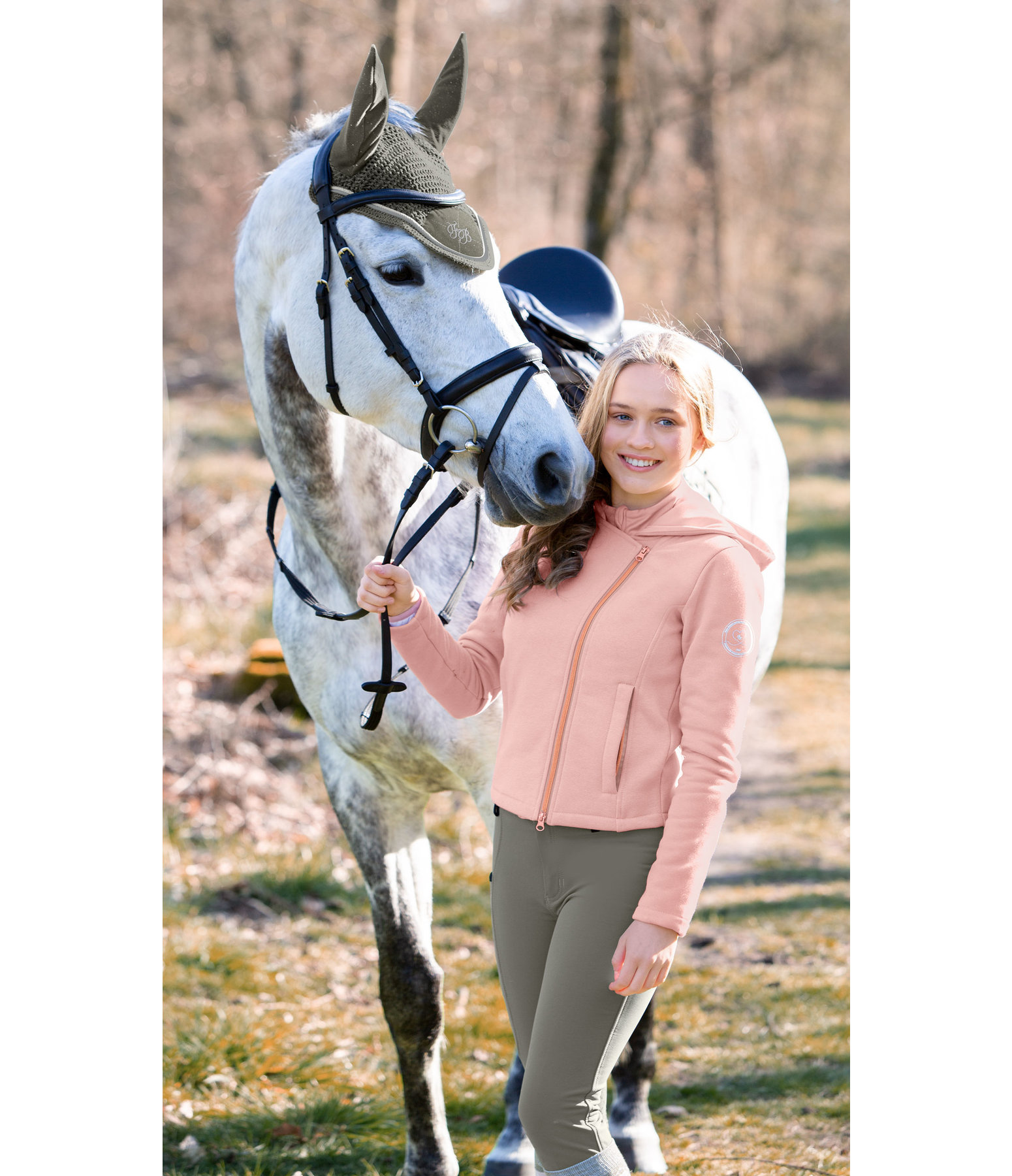 Kinder-Glitzer-Sweatjacke Mieke