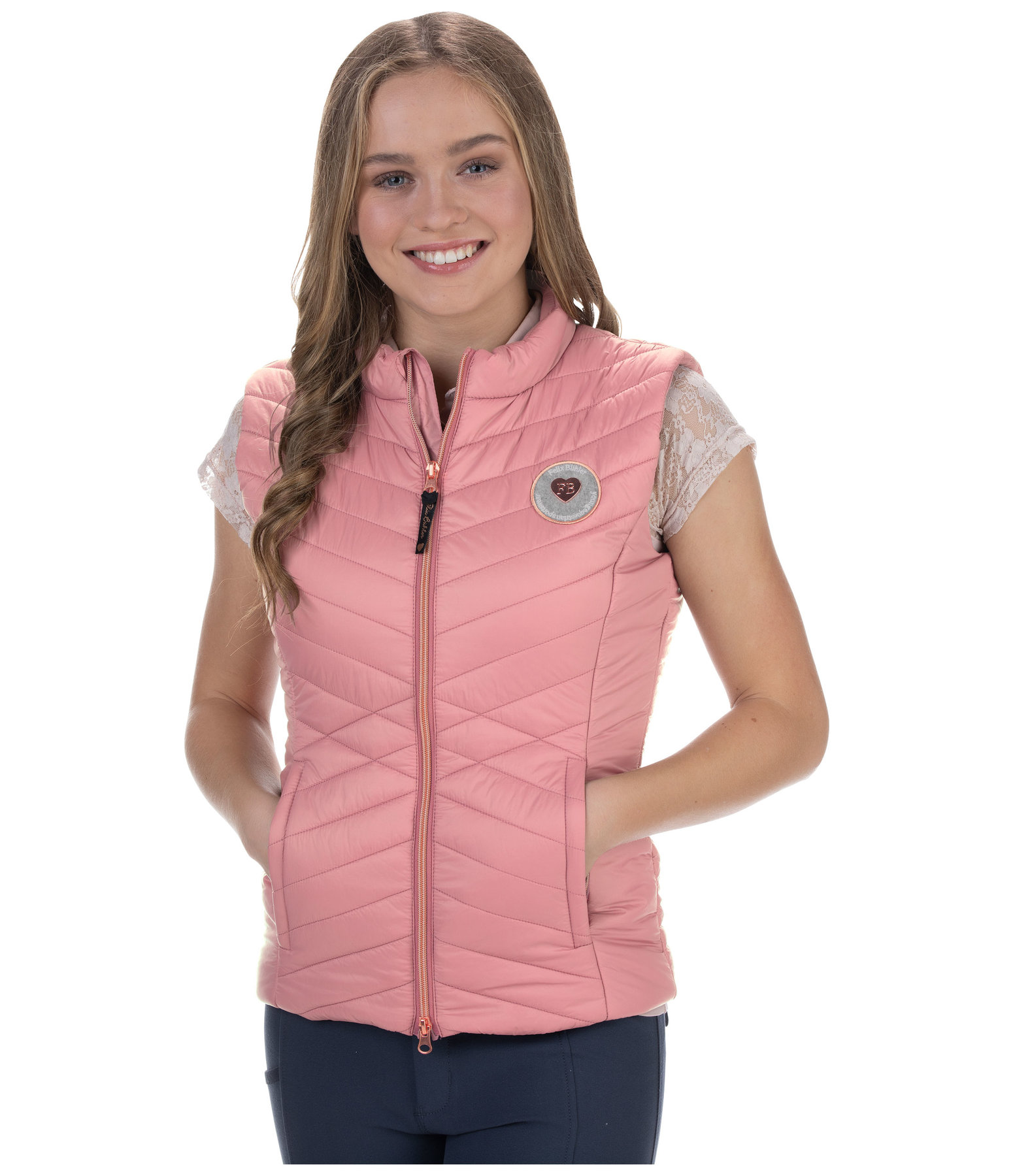 Kinder Winter Reitjacke Mia Pink Warm Gefüttert MS-Trachten