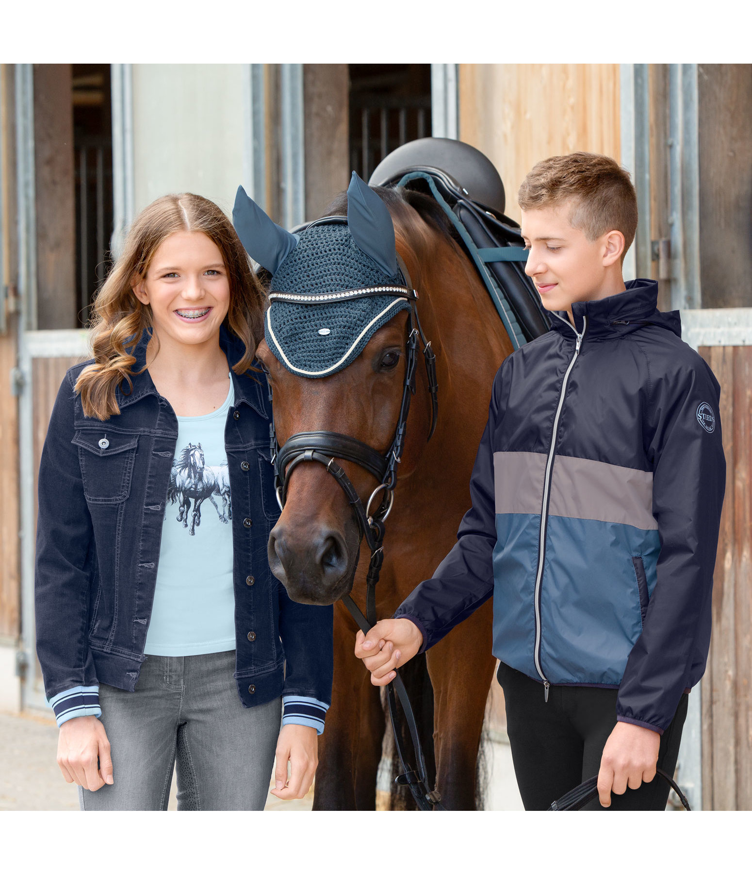 Kinder-Jeansjacke Nanni