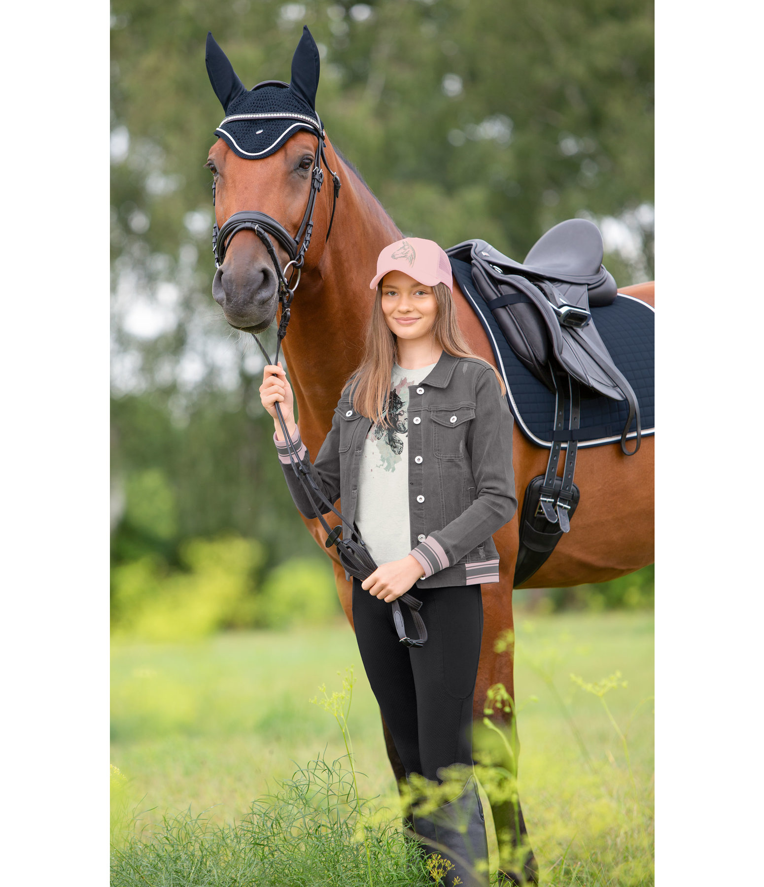 Kinder-Jeansjacke Nanni