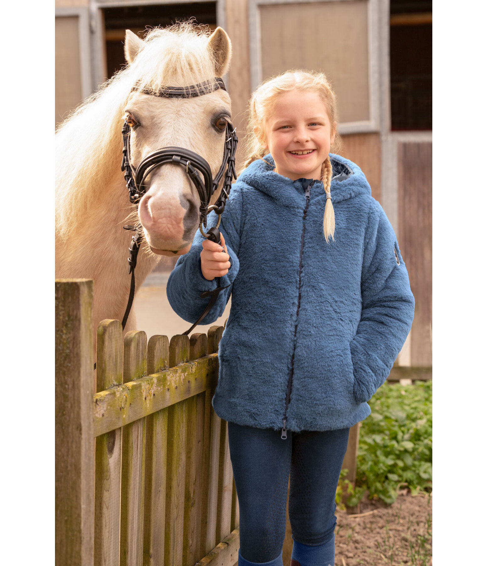 Kinder-Wende-Reitjacke Eve II