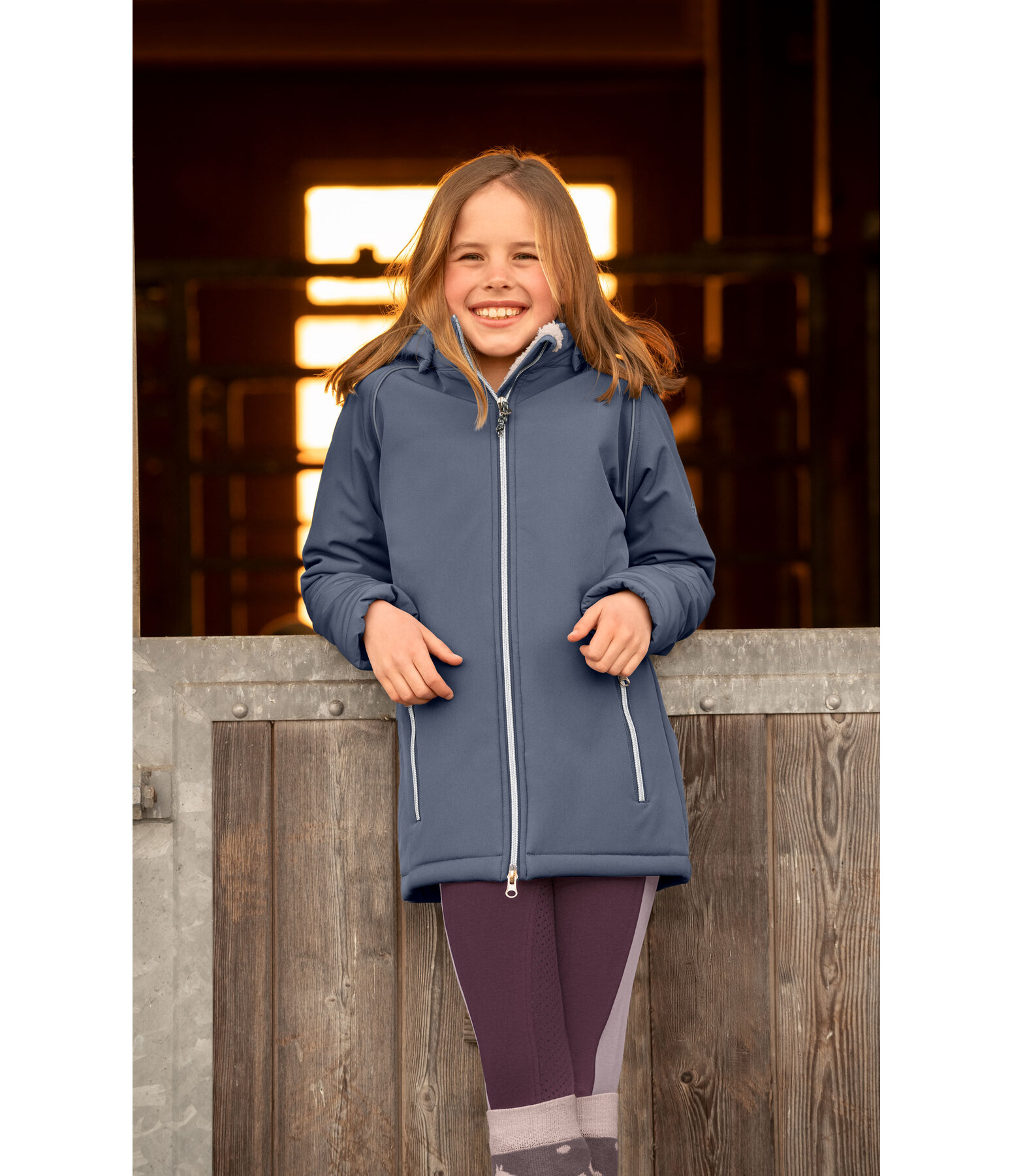 Kinder-Winter-Softshelljacke Dottie