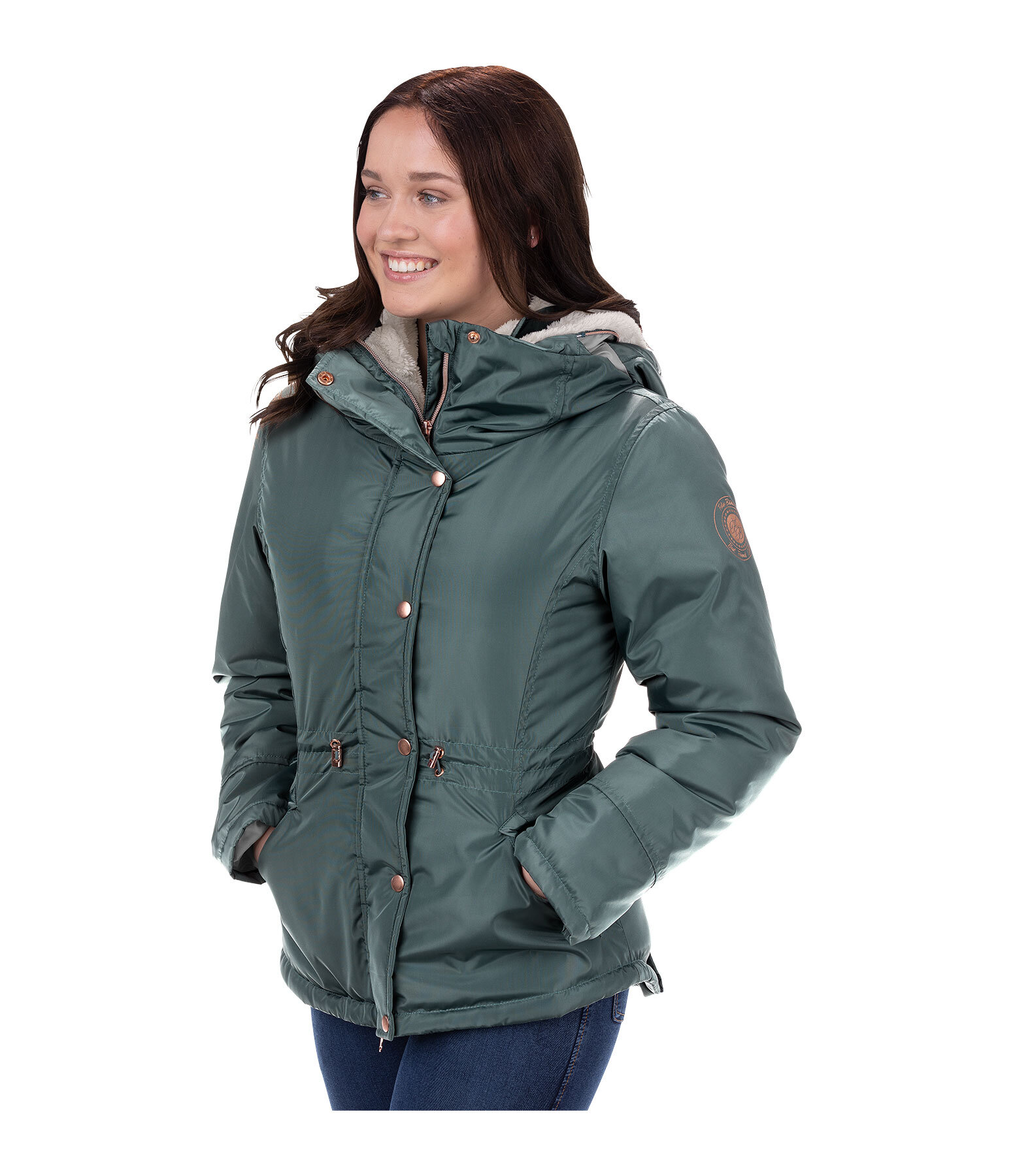 Kinder-Kapuzen-Reitjacke Benja