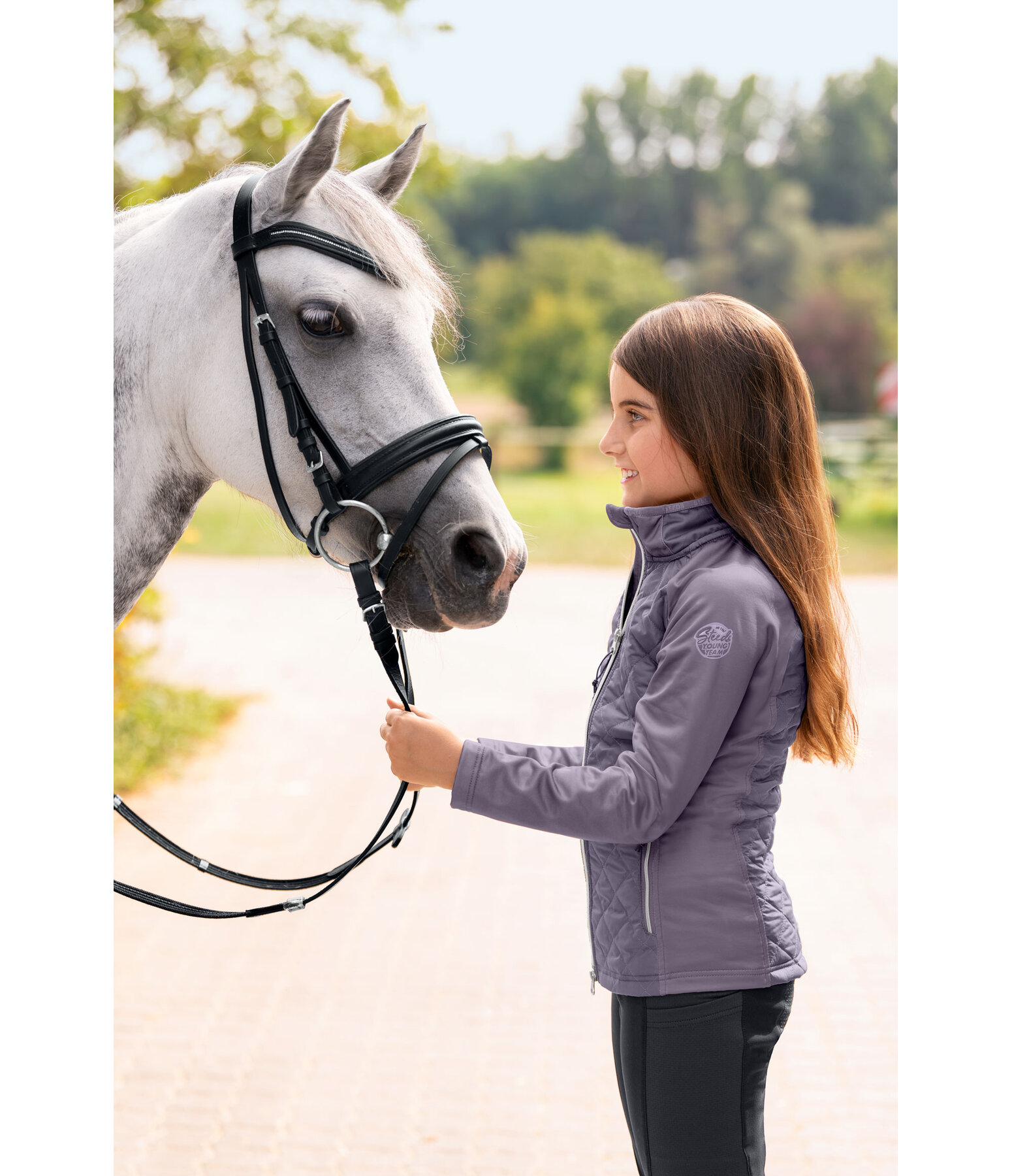 Kinder-Kombi-Steppjacke Malina