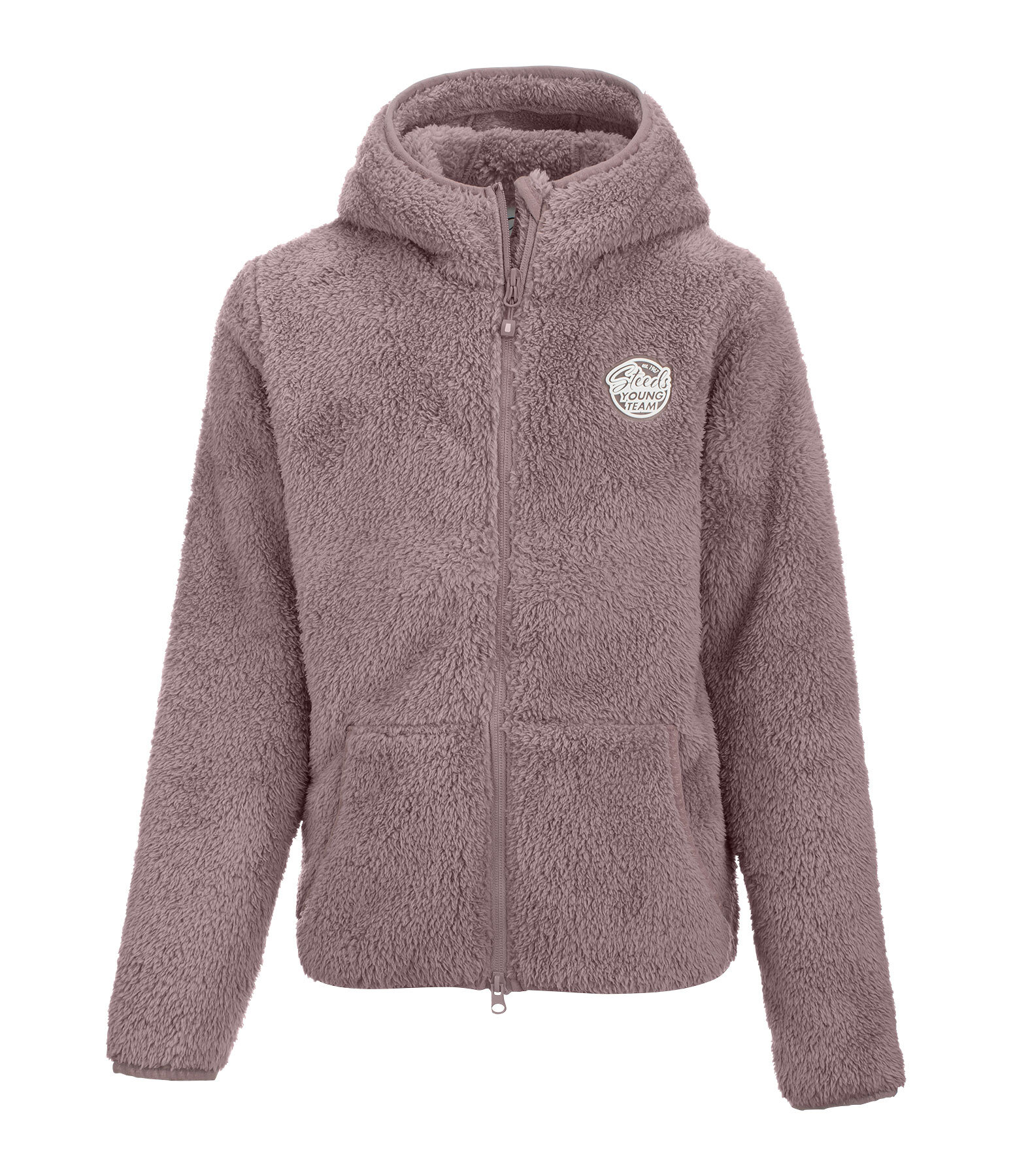 Kinder-Kapuzen-Teddyfleecejacke Irma