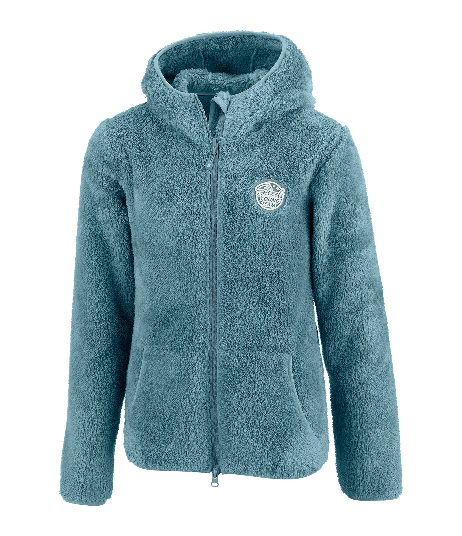 Kinder-Kapuzen-Teddyfleecejacke Irma