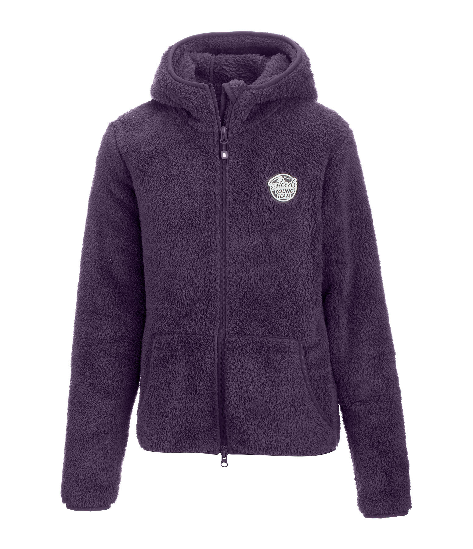 Kinder-Kapuzen-Teddyfleecejacke Irma