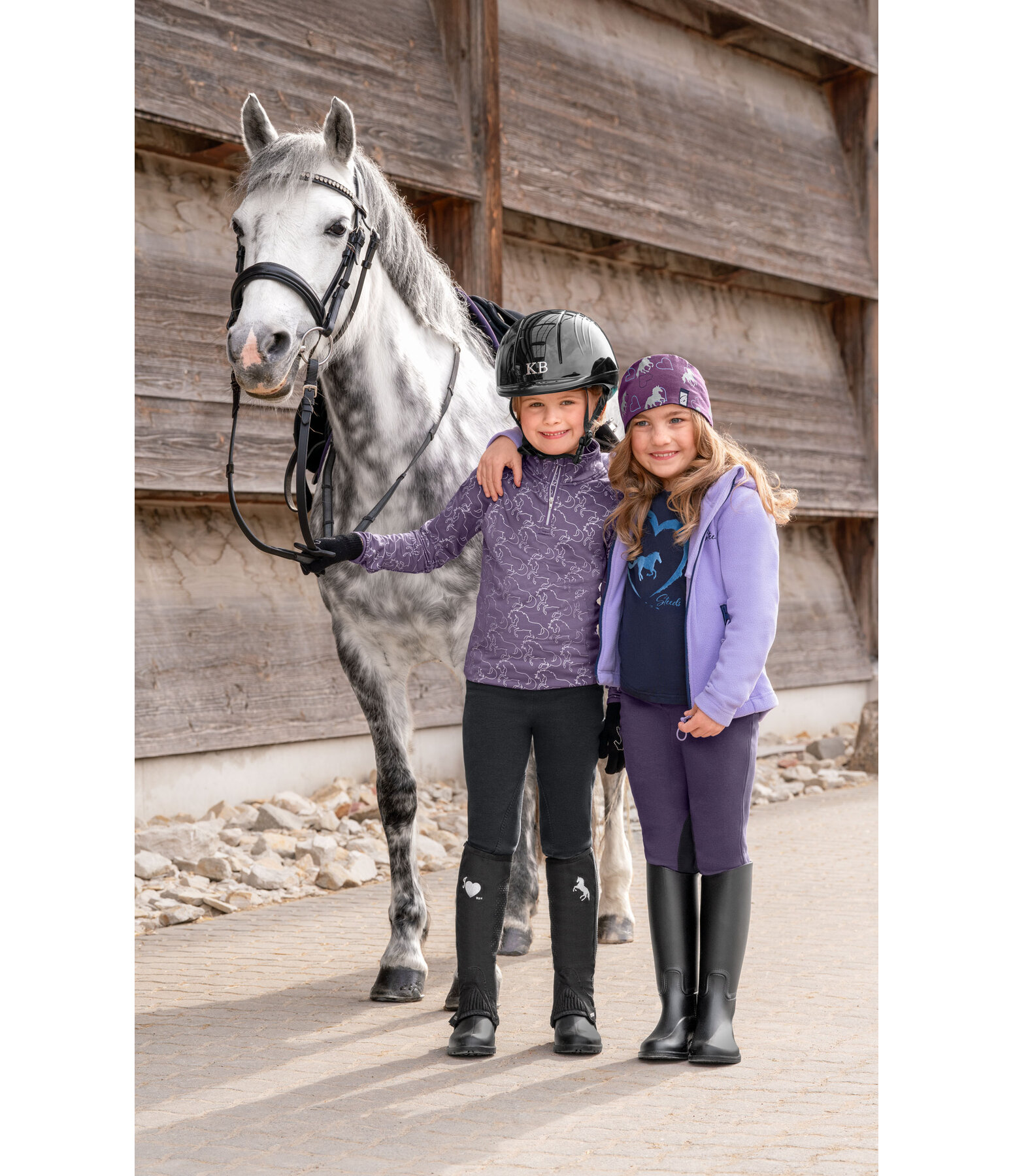 Kinder-Funktions-Stretch-Pullover Xena