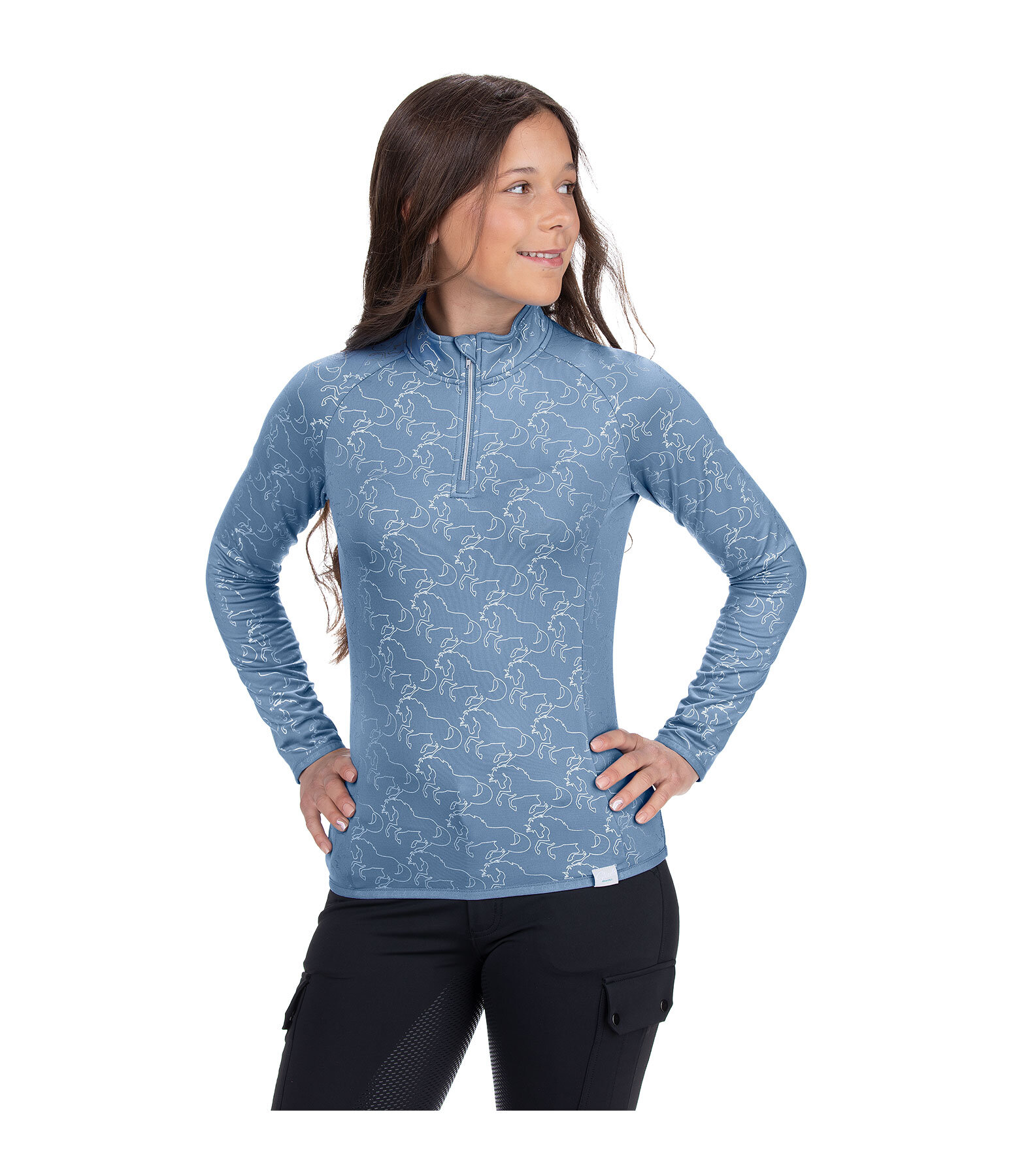 Kinder-Funktions-Stretch-Pullover Xena