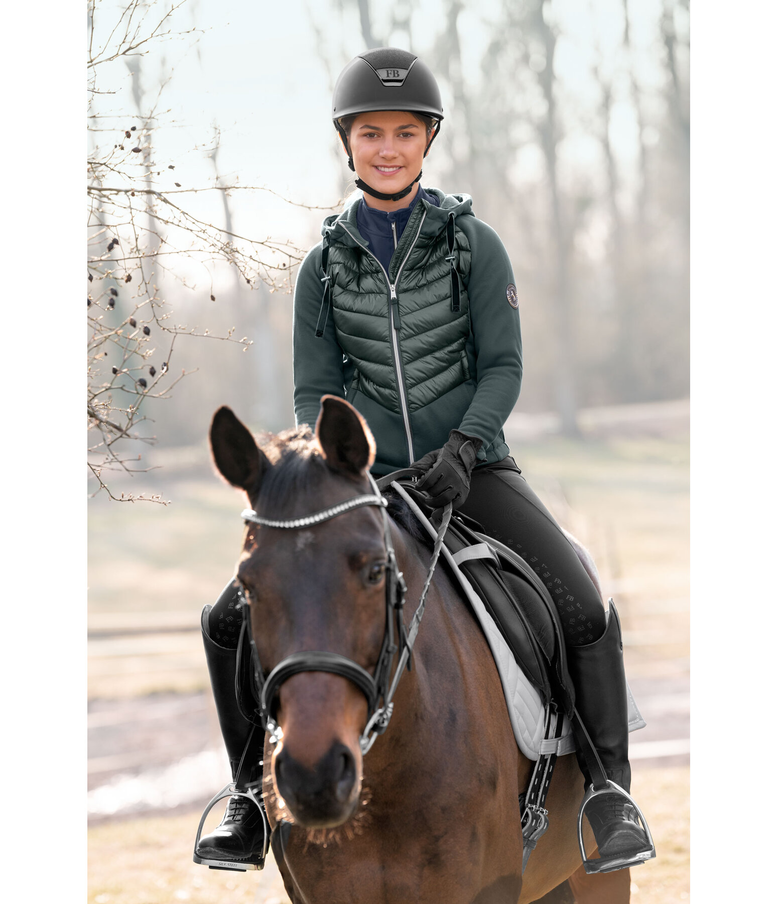 Kinder-Kombi-Reitjacke Bellia
