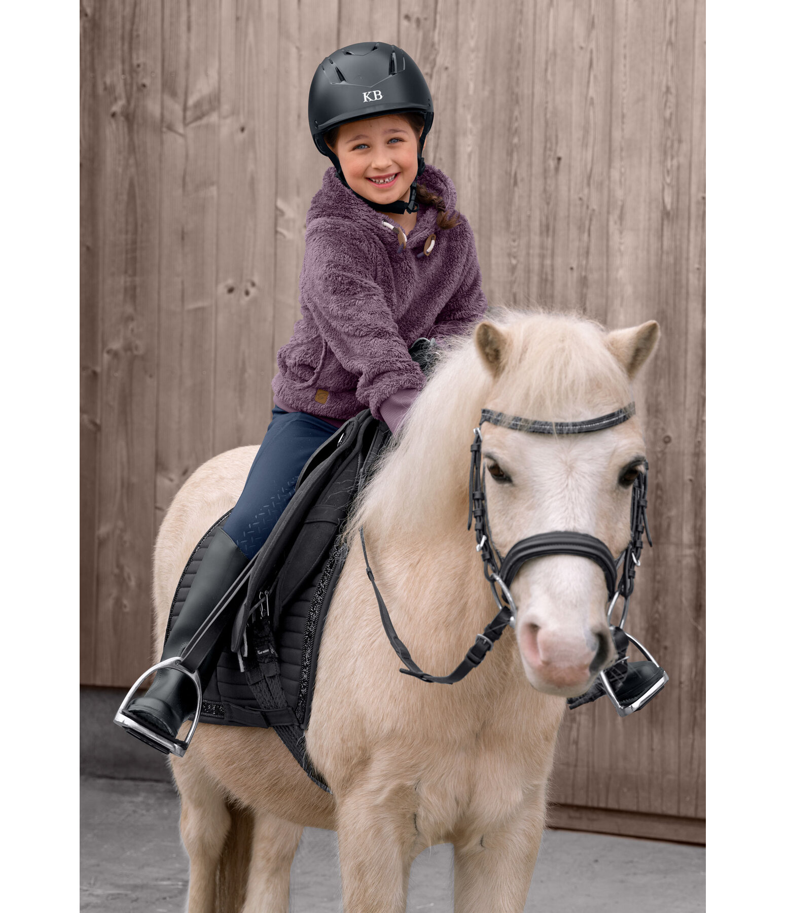 Kinder-Teddyfleecehoodie Bette