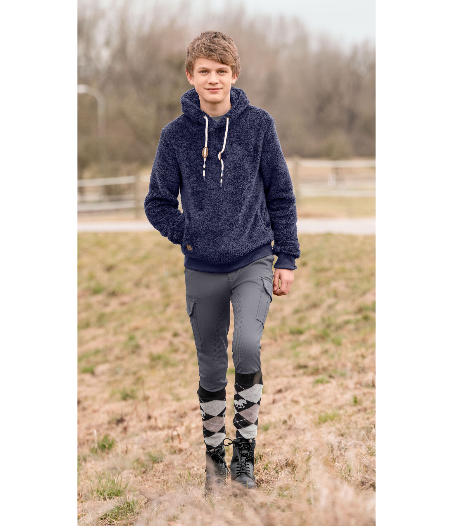 Kinder-Teddyfleecehoodie Bette
