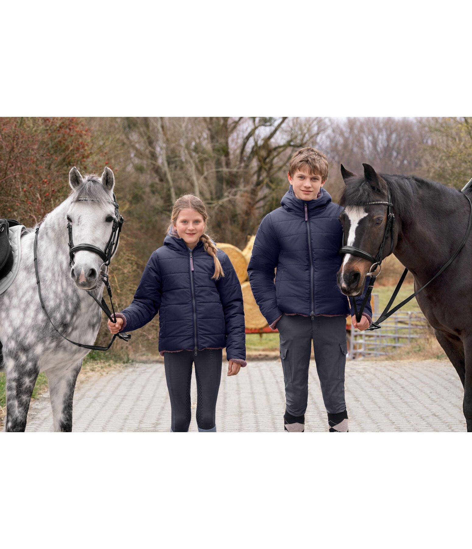 Kinder-Winter-Wendejacke Carli