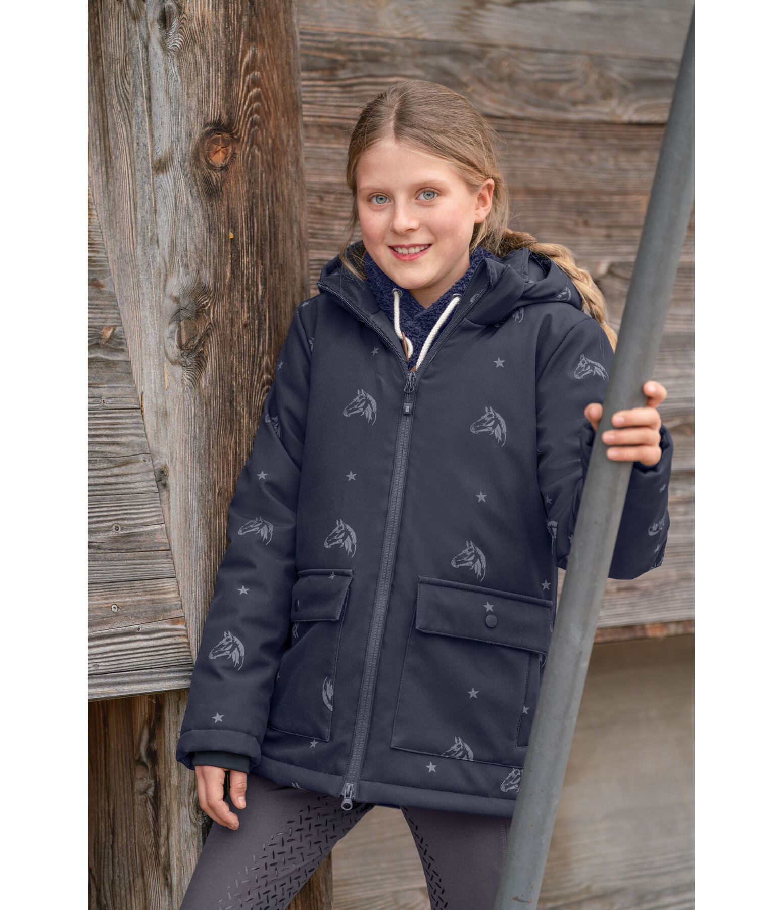 Kinder-Winter-Softshelljacke Janice II