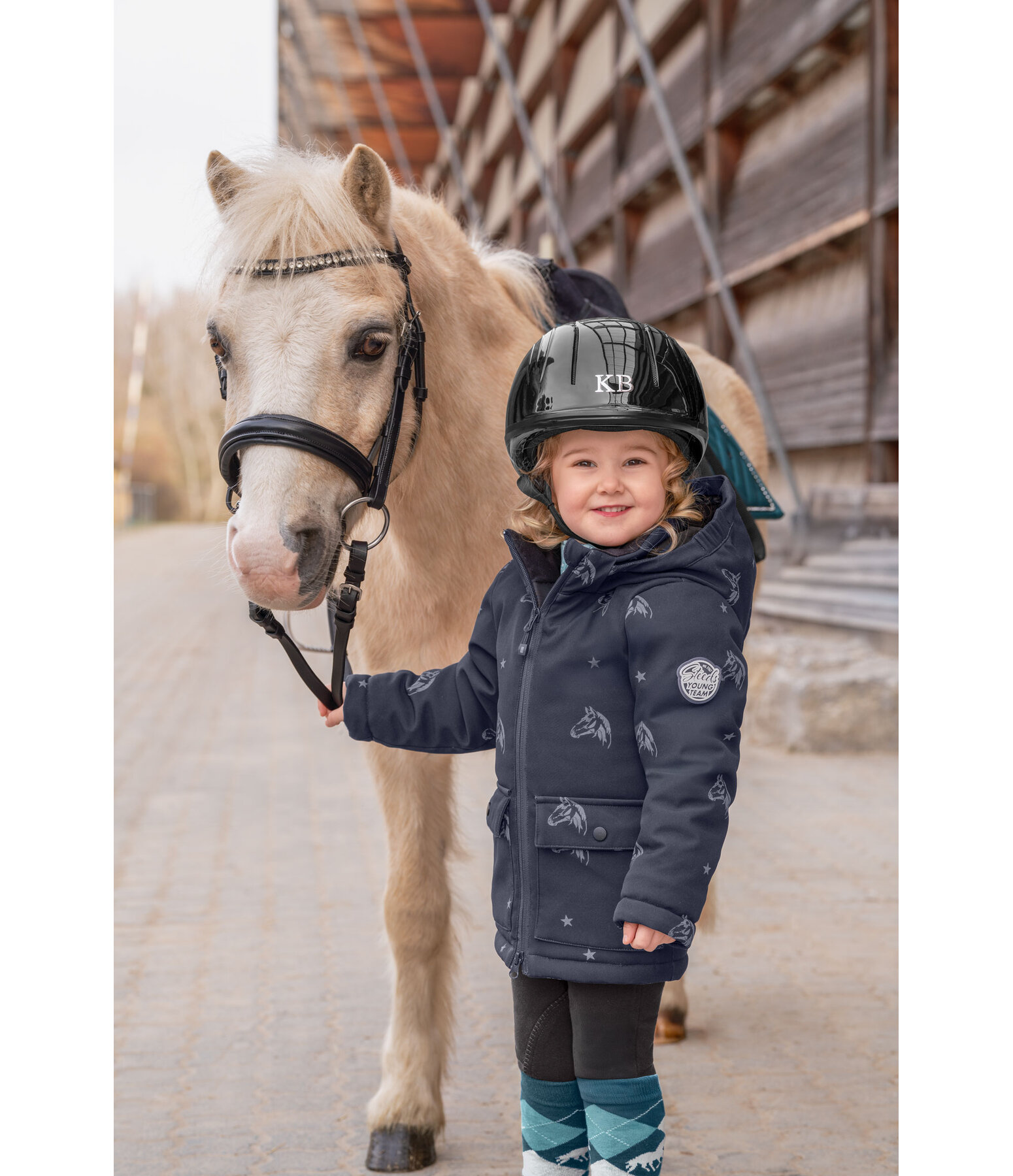 Kinder-Winter-Softshelljacke Janice II