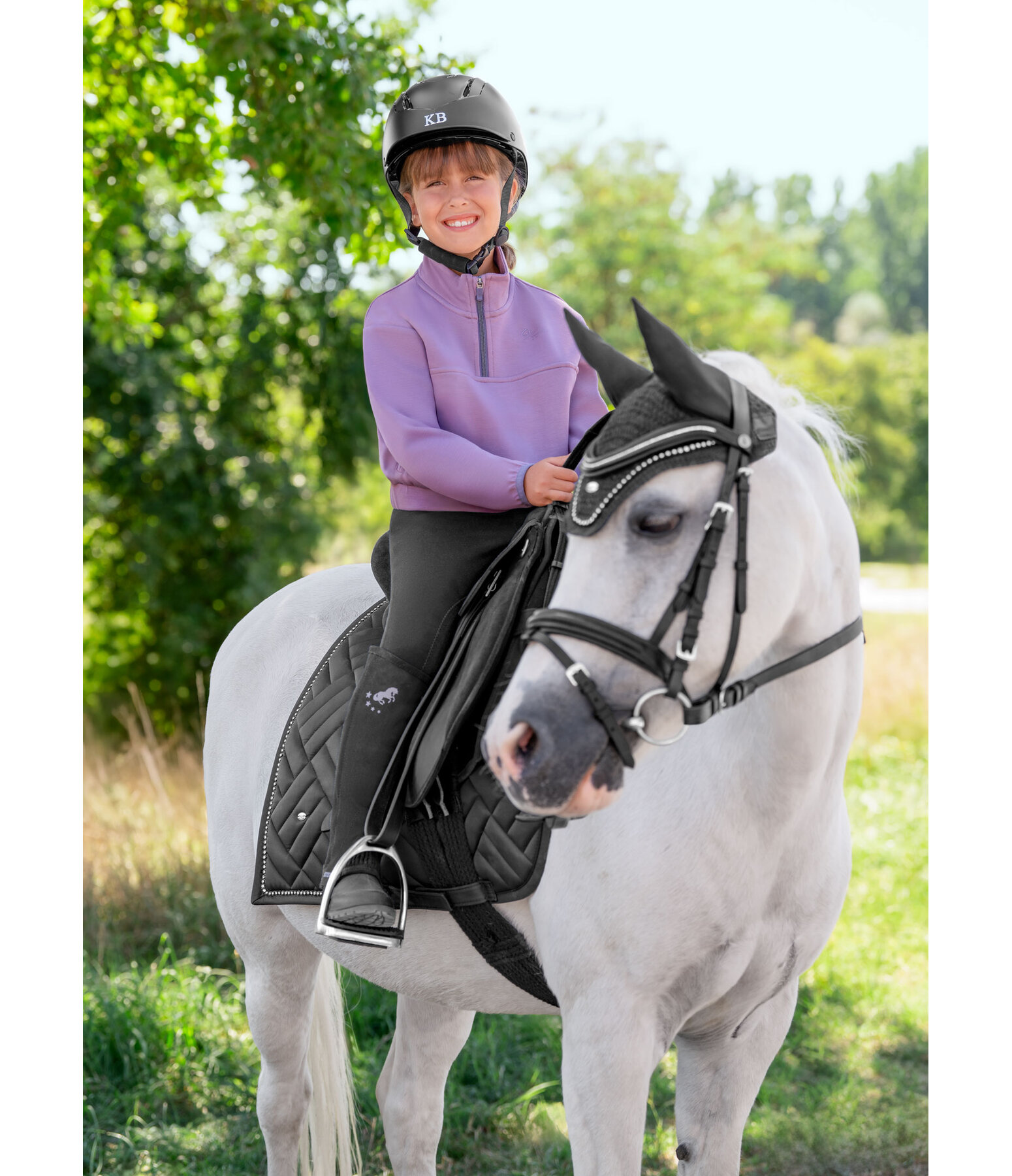 Cropped Kinder-Sweatpullover Mieke