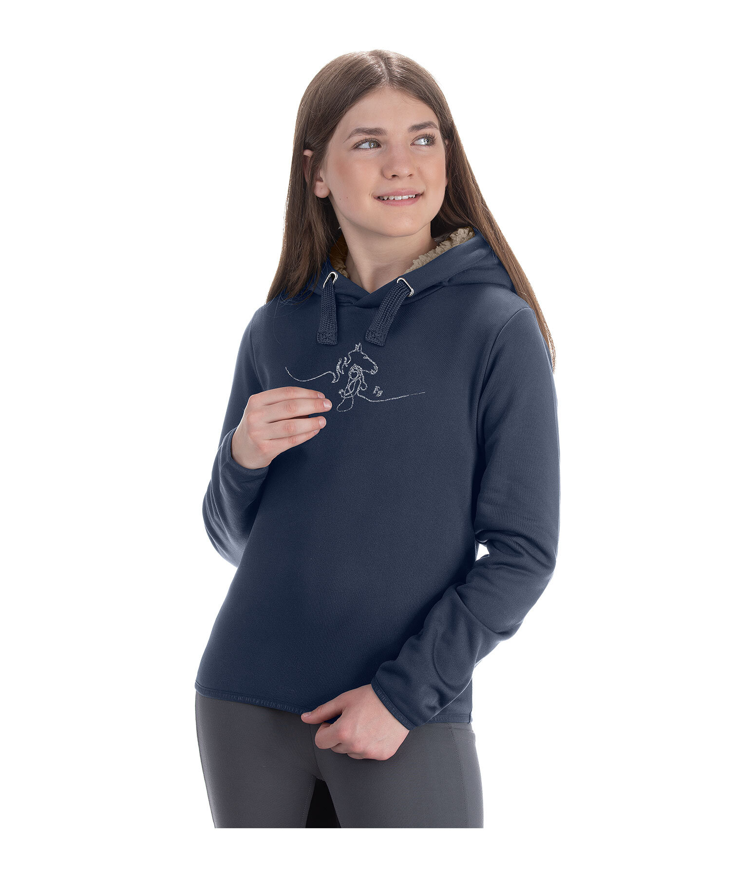 Kinder Performance-Stretch-Hoodie Kerstin