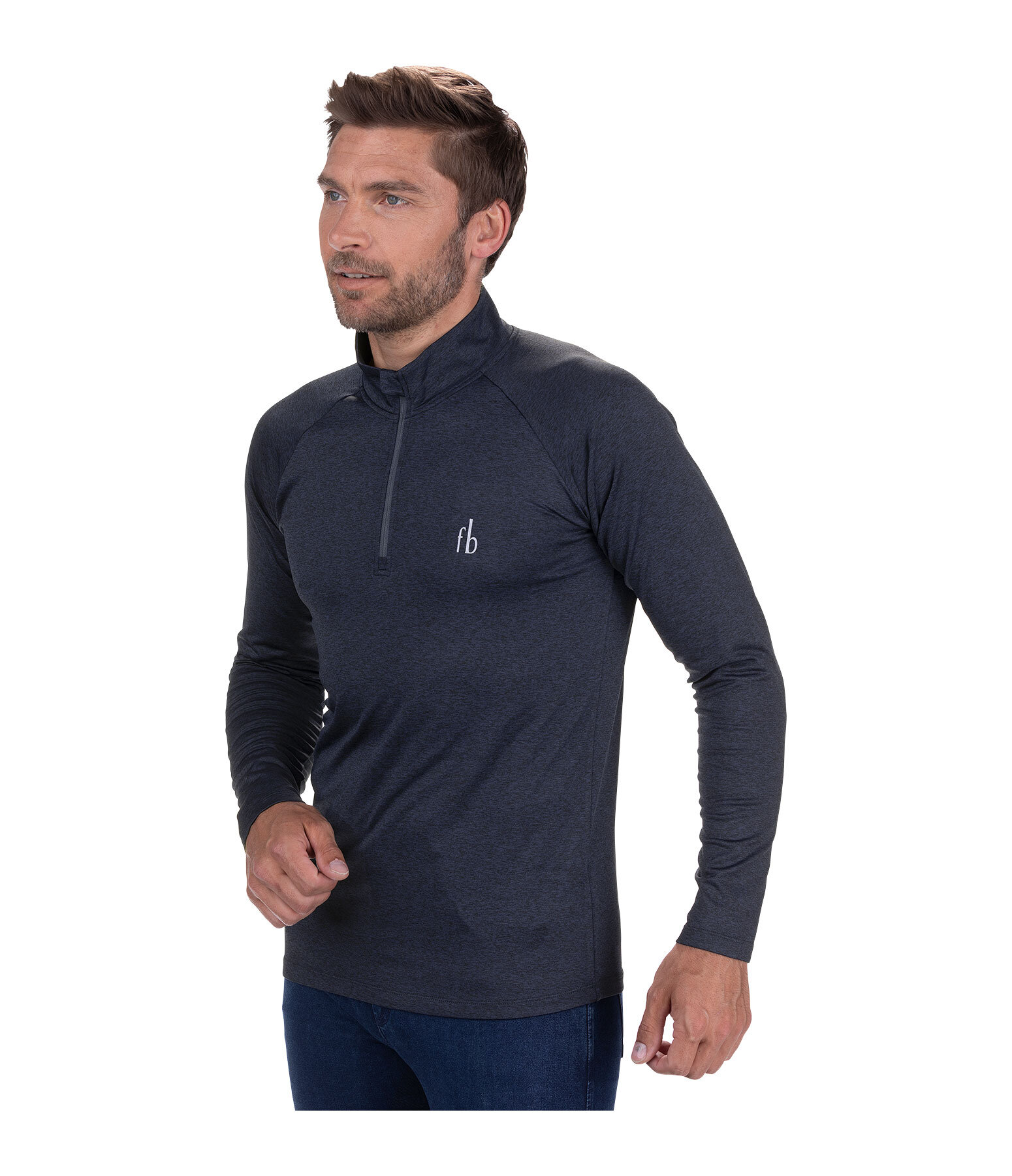 Herren-Performance-Stretch-Langarmshirt Denton