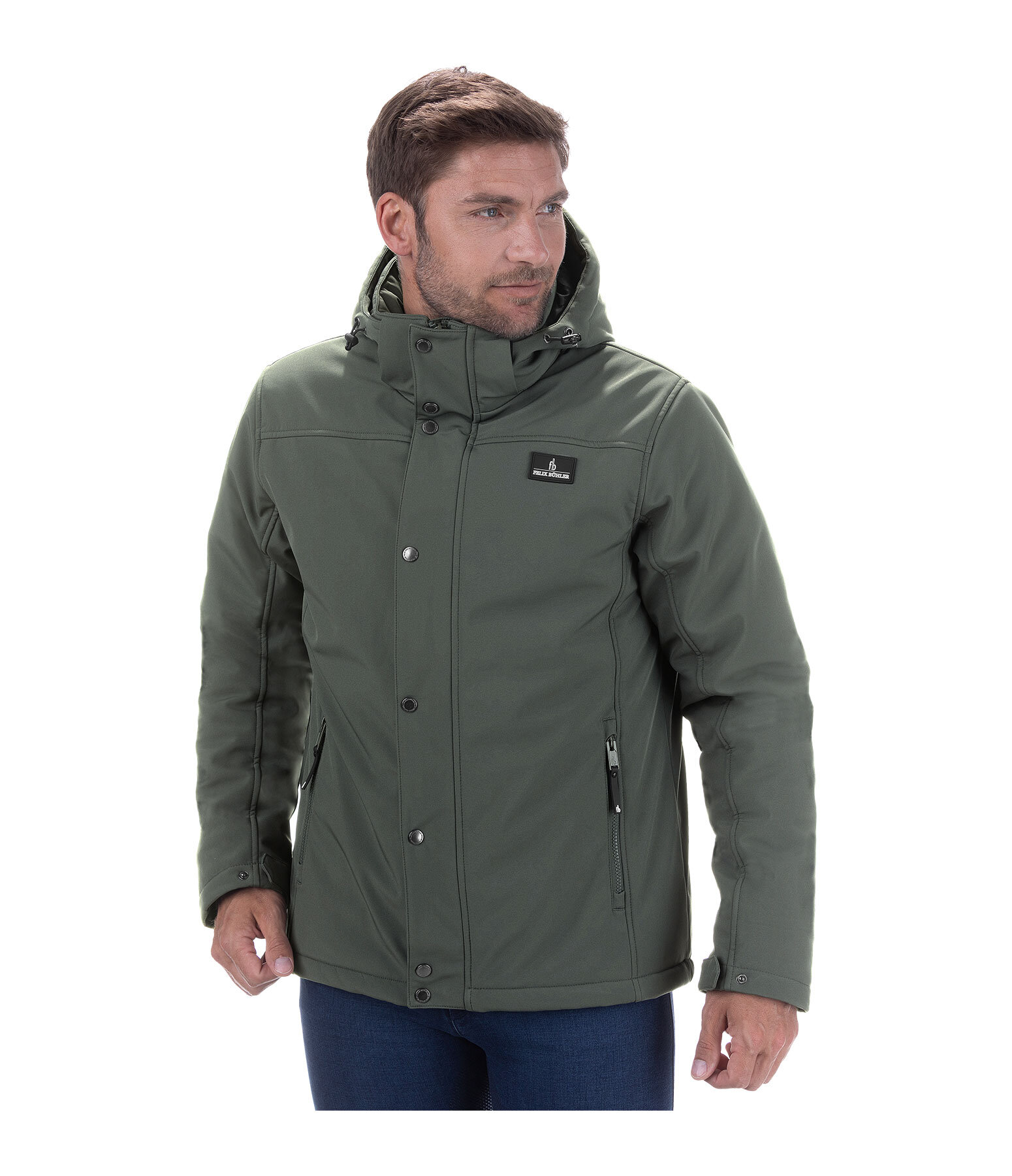 Herren-Winter-Softshell-Reitjacke Bozeman