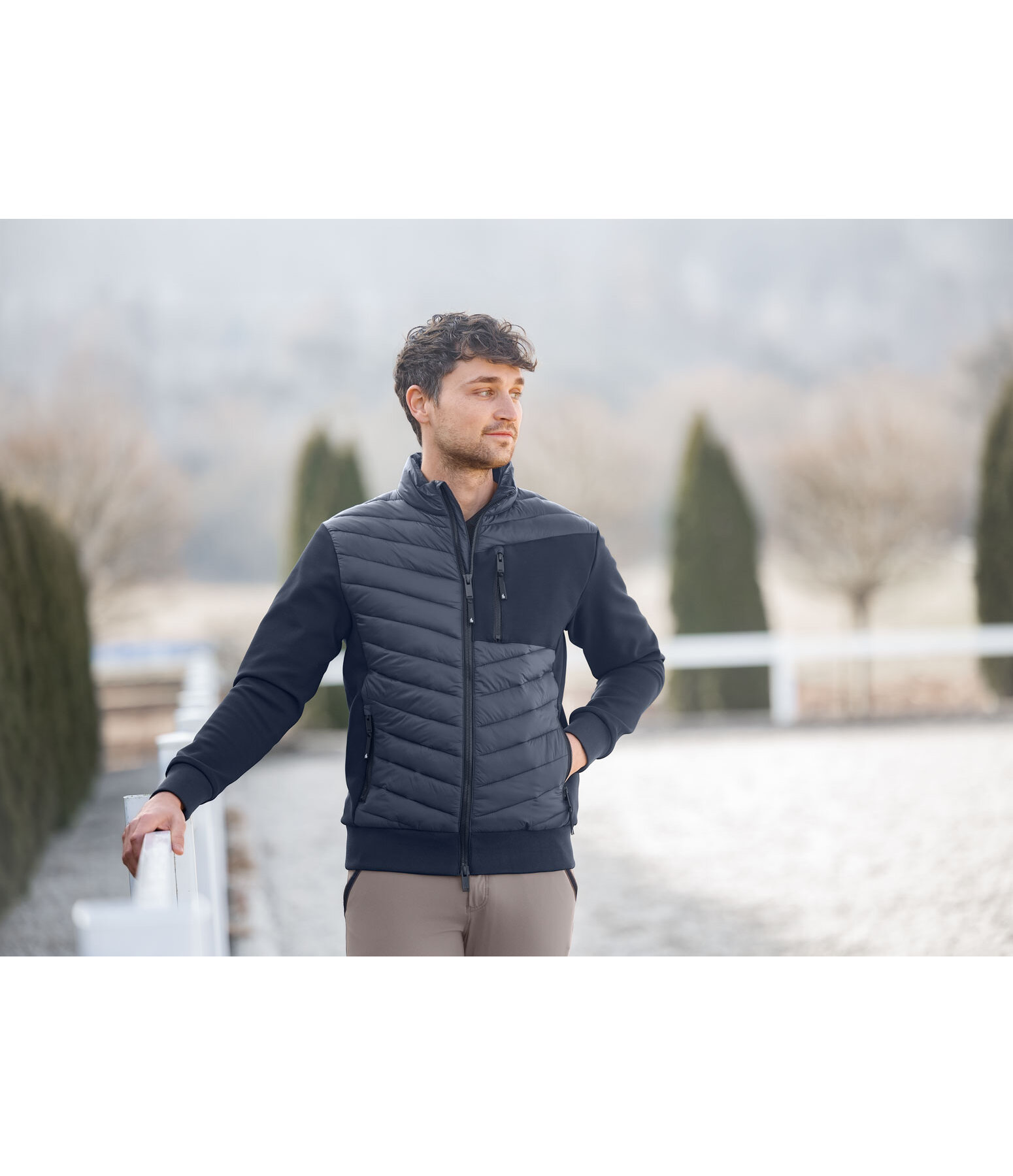 Herren-Kombi-Reitjacke Porto