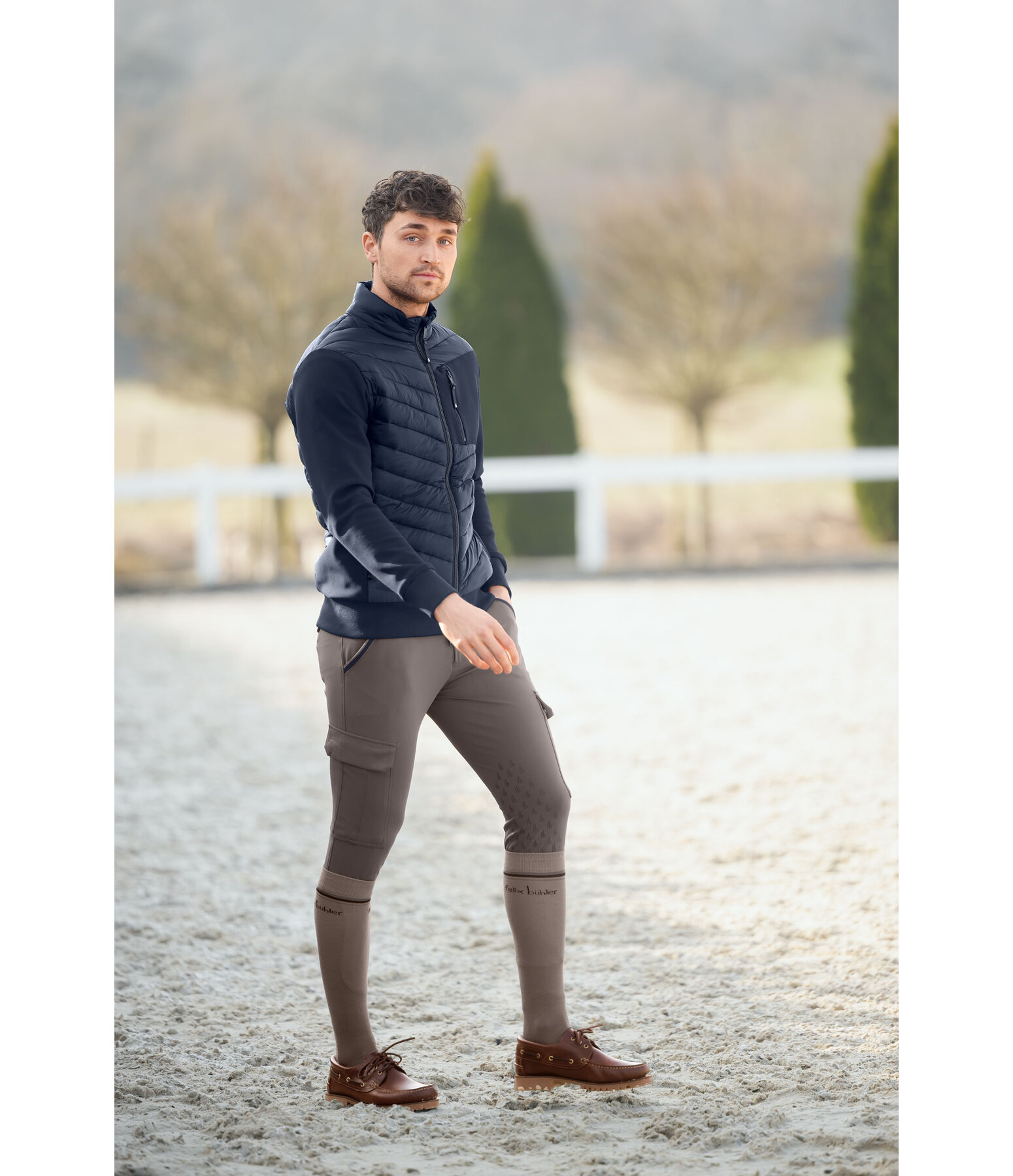 Herren-Kombi-Reitjacke Porto